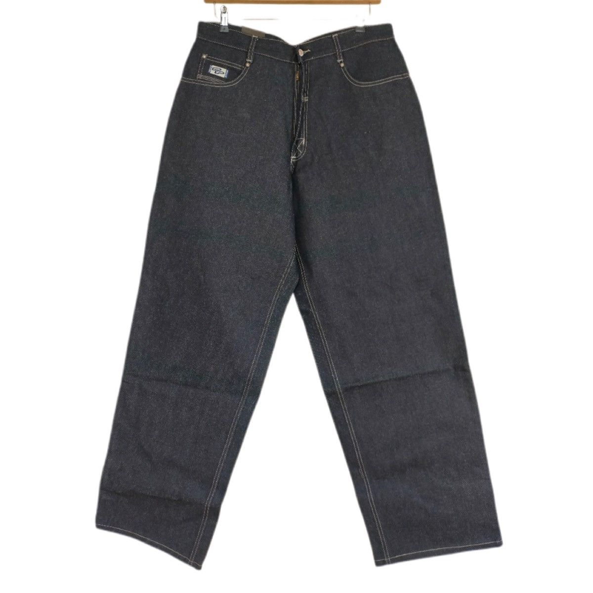 Pelle Pelle 00s PELLE PELLE RIGID BAGGY DENIM DAEDSTOCK Size US 36 / EU 52 - 2 Thumbnail