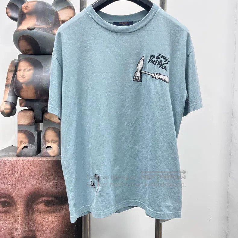 Louis Vuitton Louis Vuitton Tool embroidered short sleeve Size US L / EU 52-54 / 3 - 1 Thumbnail
