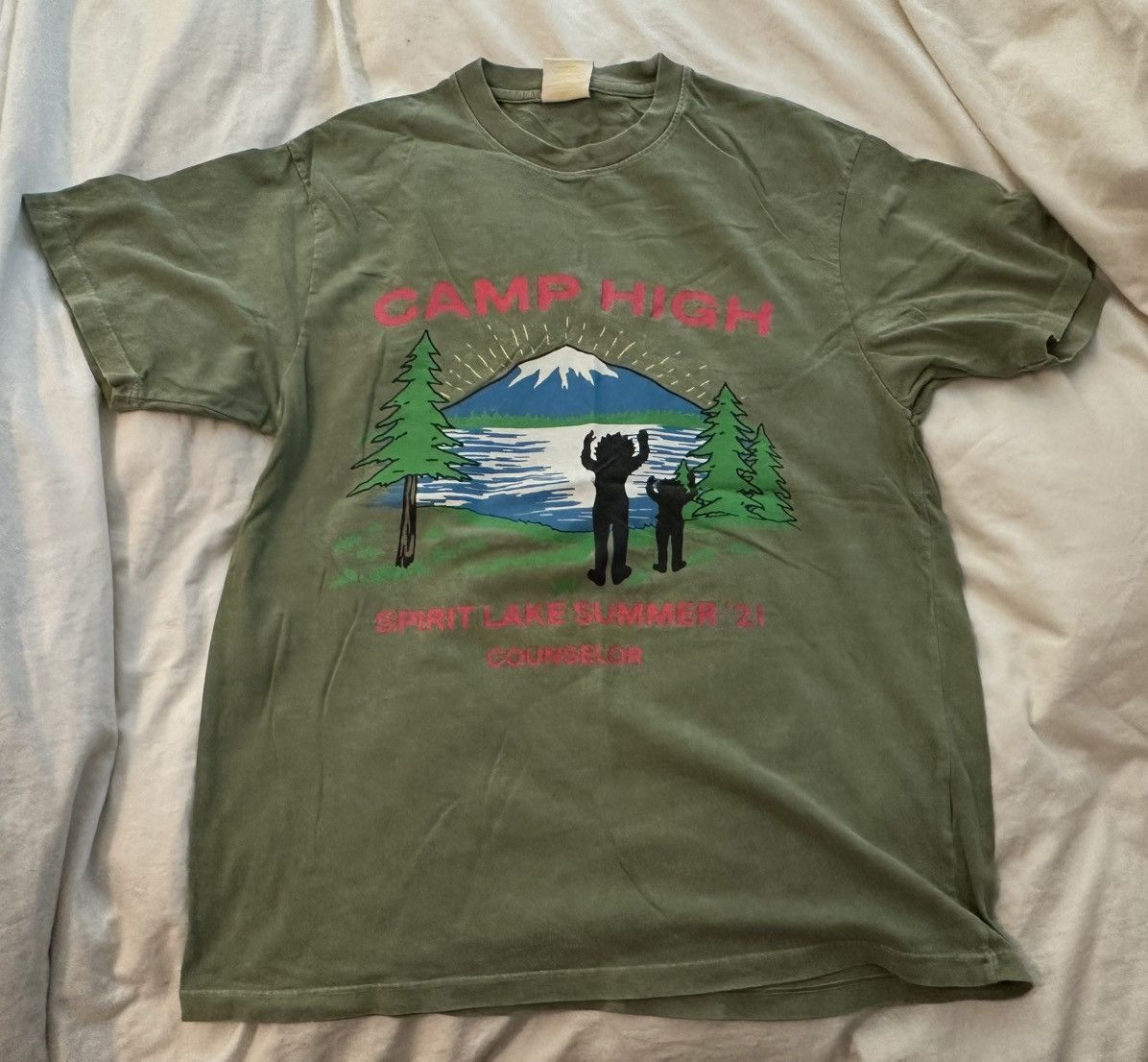 Camp High Camp High - Spirit Lake Summer ‘21 Counselor tee Size US M / EU 48-50 / 2 - 1 Thumbnail