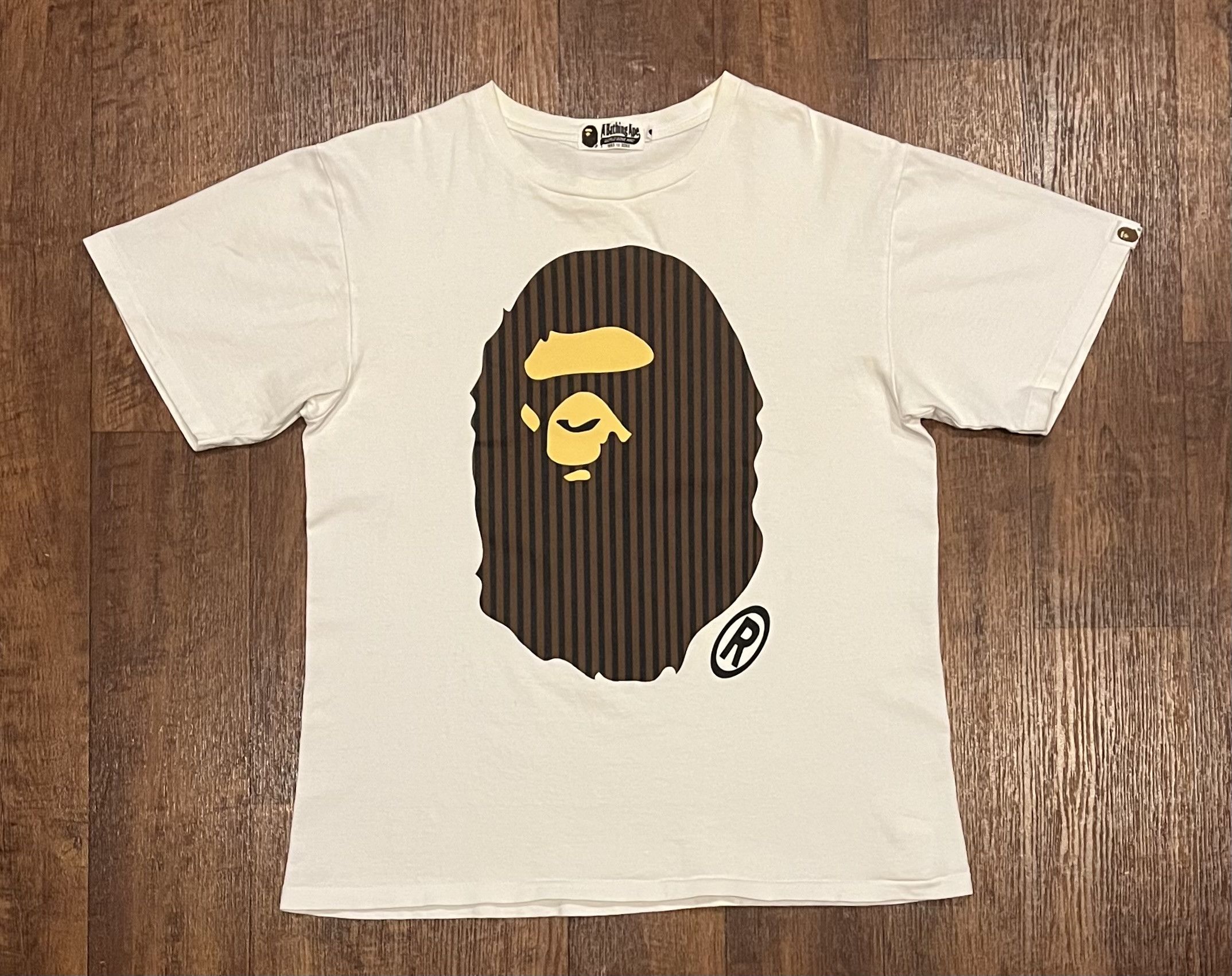 Bape Bape logo tee shirt Size US M / EU 48-50 / 2 - 1 Thumbnail