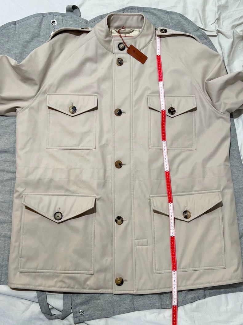 Loro Piana LORO PIANA Full cotton padded cotton coat in hunting style Size US M / EU 48-50 / 2 - 9 Thumbnail