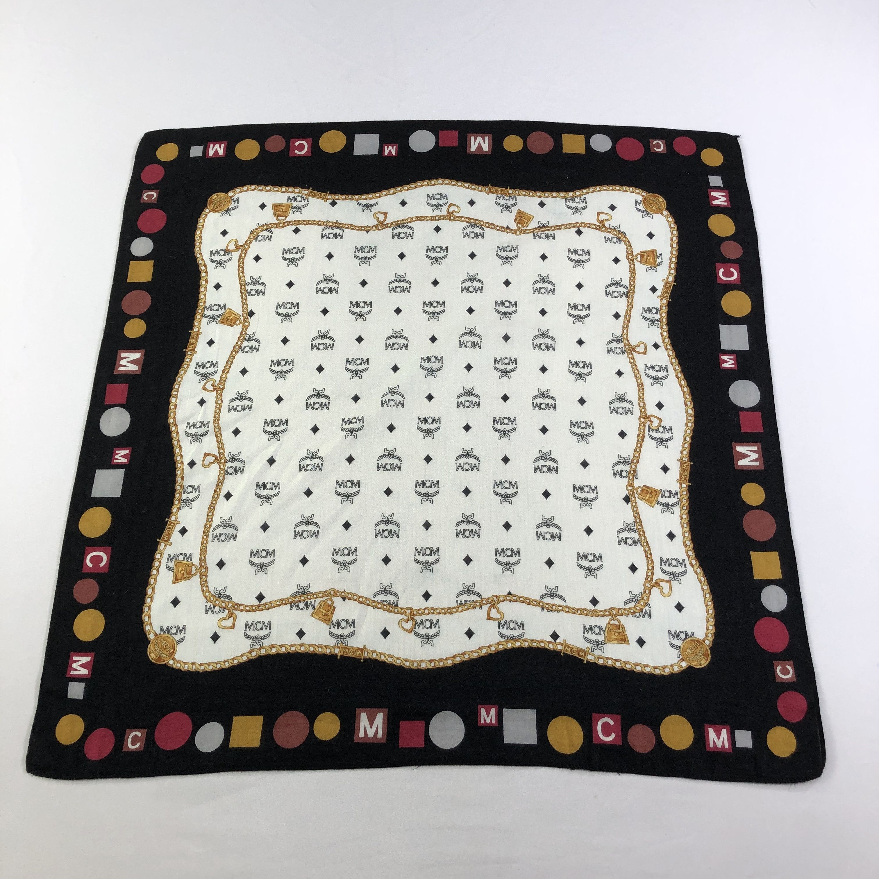 MCM Handkerchief Neckerchief Bandana H1973