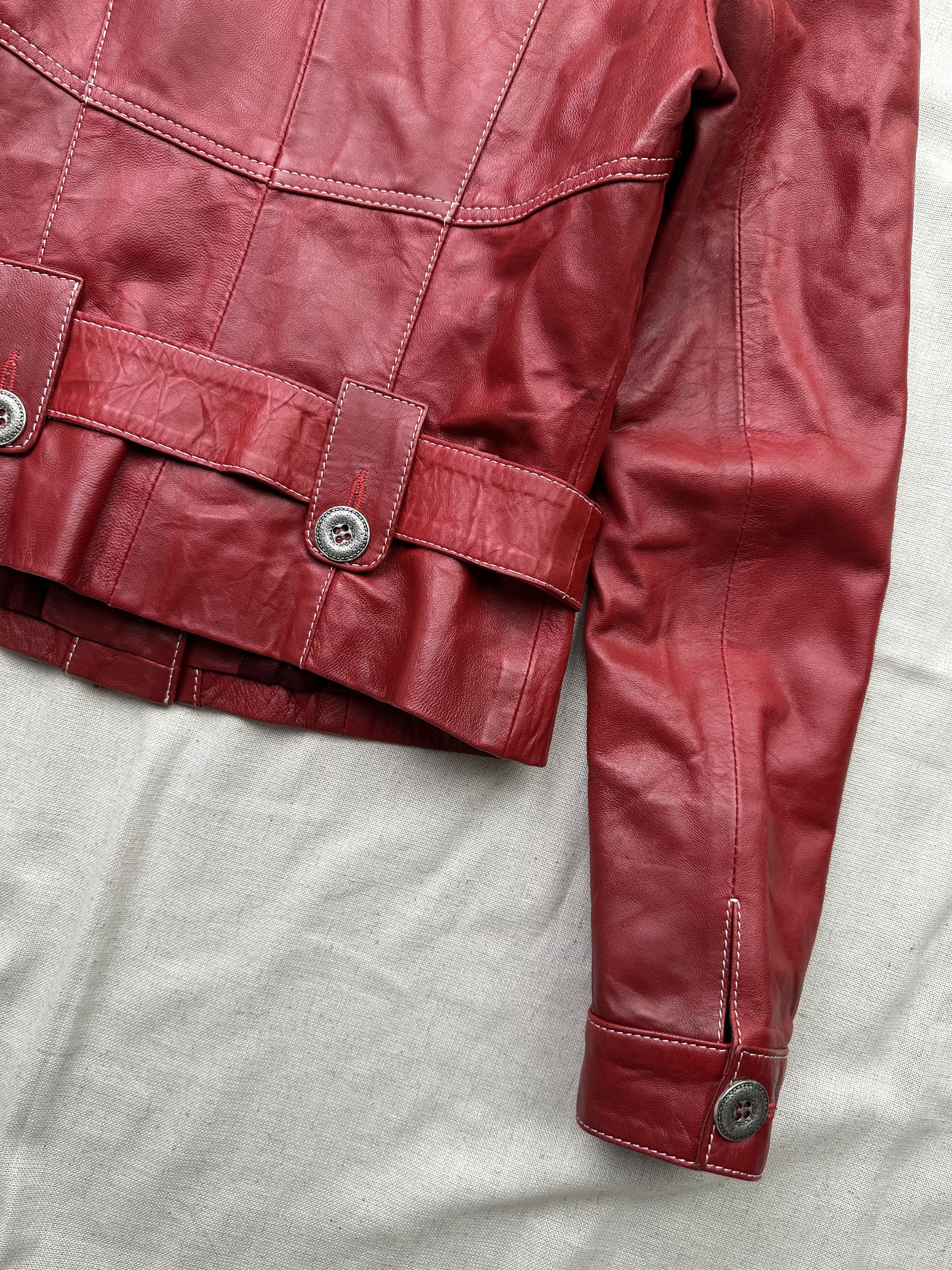 Japanese Brand Vintage Leather Jacket Size S / US 4 / IT 40 - 9 Thumbnail