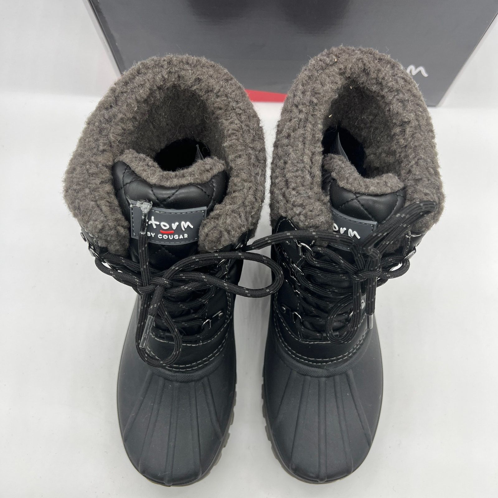 Other Cougar Waterproof Winter Boots Size 10 Wide Black Quilt Size US 10 / IT 40 - 2 Thumbnail