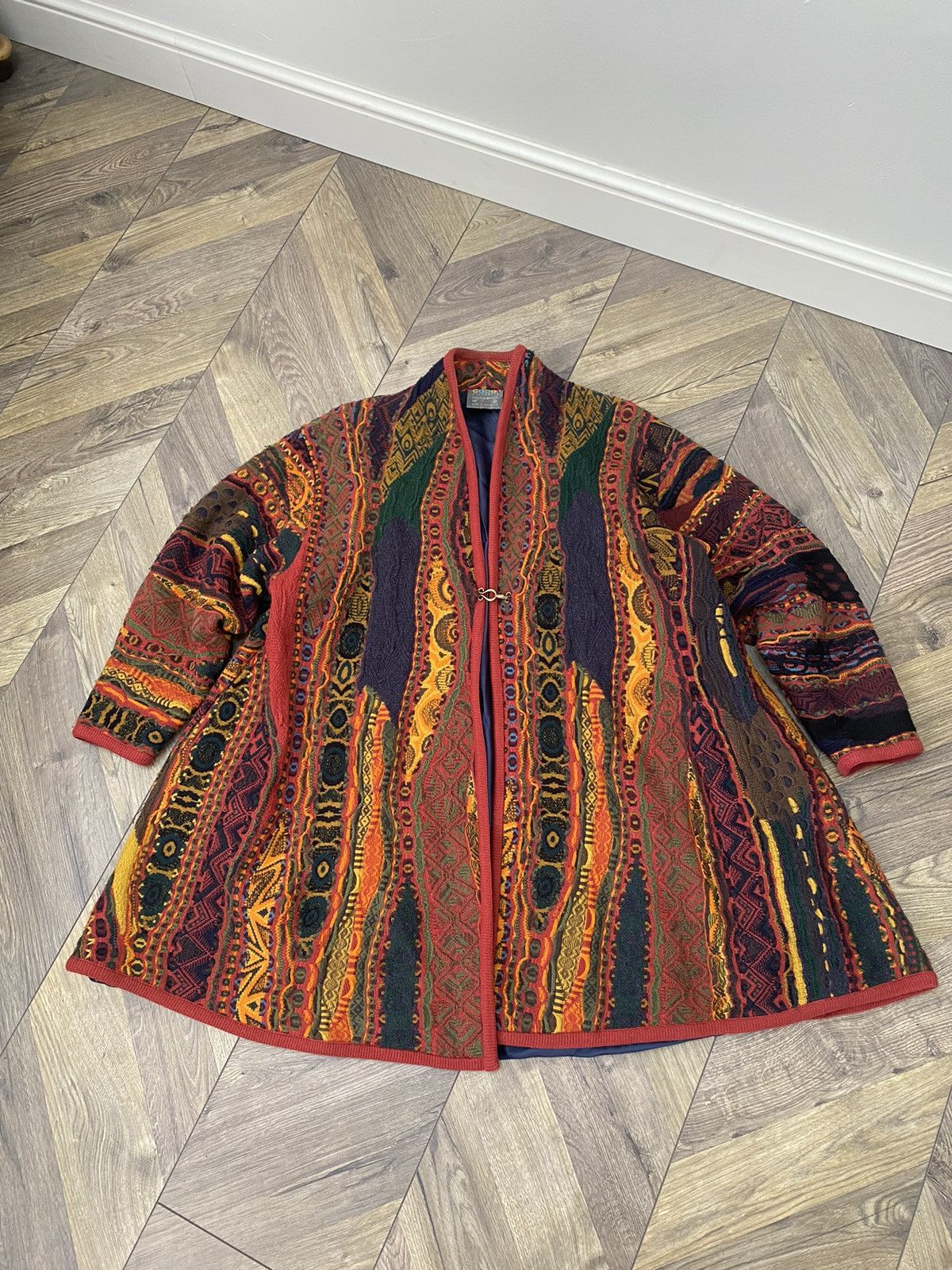 Coogi × Vintage Vintage Coogi Australia Multicolour Cardigan Size US S / EU 44-46 / 1 - 3 Thumbnail