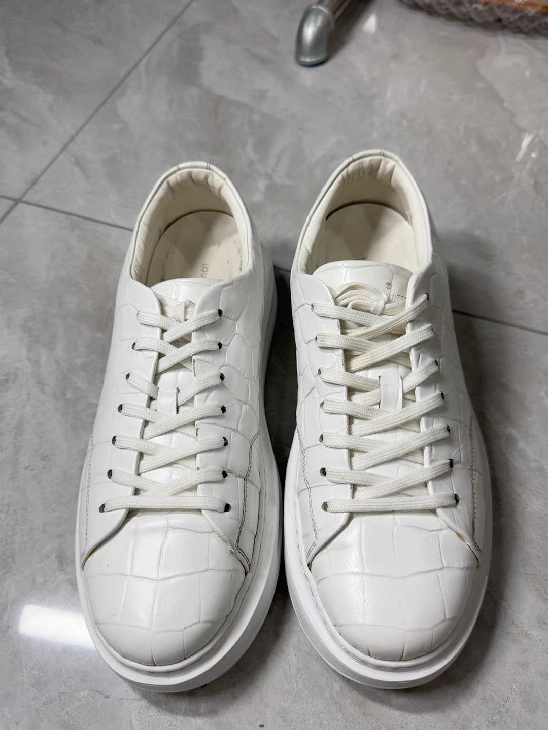 Louis Vuitton LOUIS VUITTON Casual Sneakers K13 Size US 7 / EU 40 - 1 Thumbnail