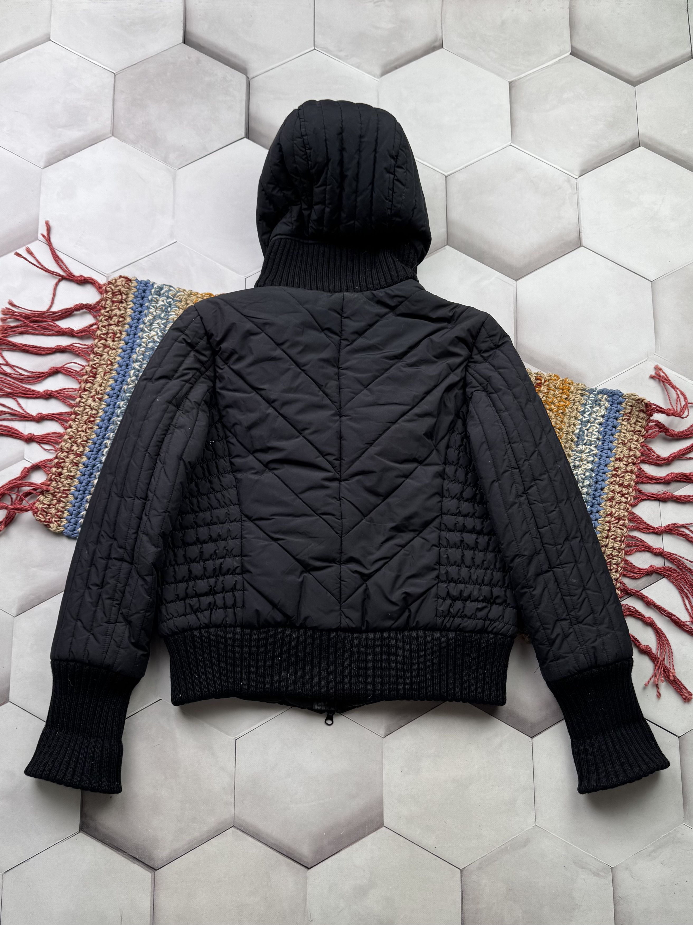 Vintage Vintage Cropped Hooded Jacket (E4) Size US M / EU 48-50 / 2 - 10 Thumbnail