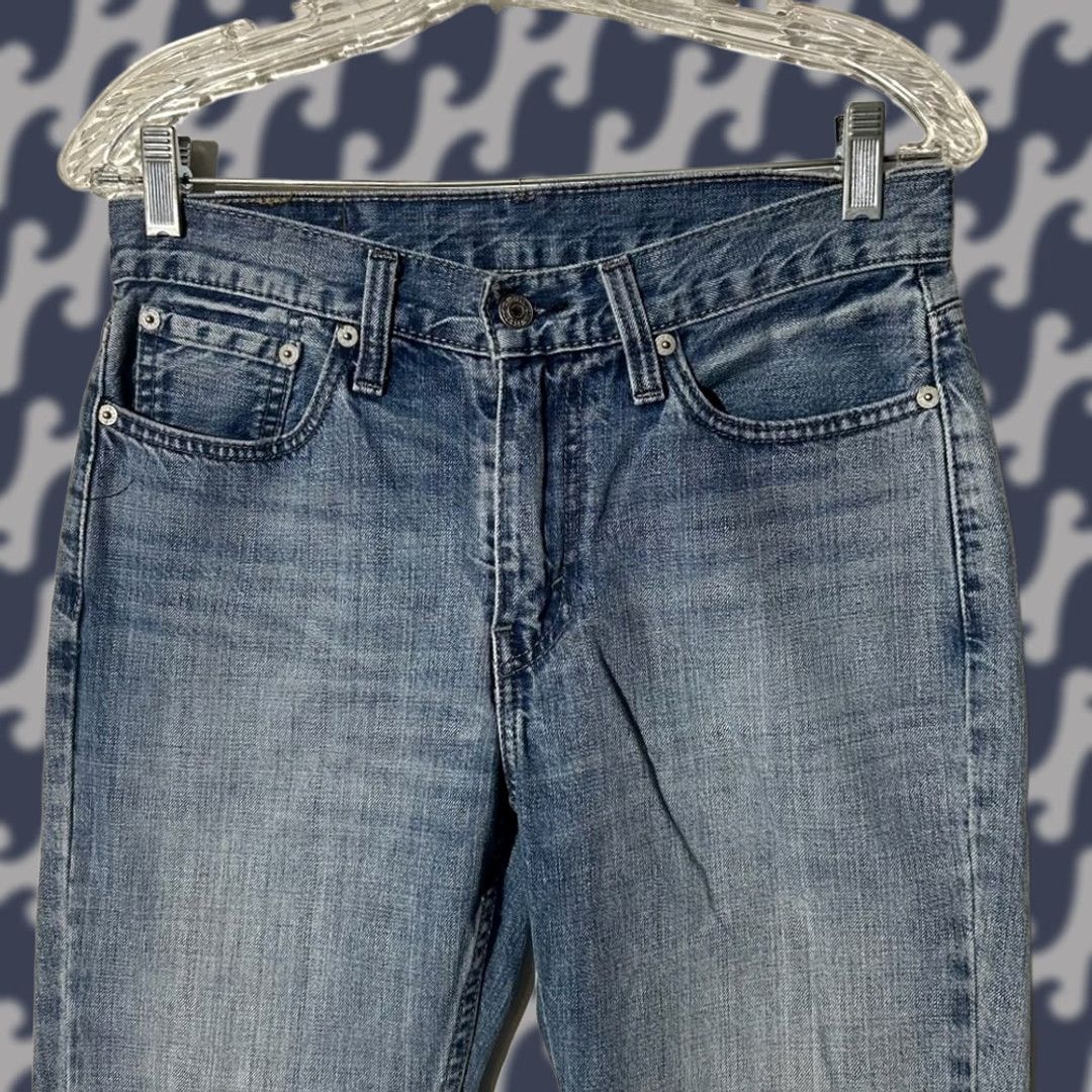 Levi's Levi's Jeans Mens Size 29x30 Blue Denim 5-pocket Straight Leg Casual Denim Jeans Mens 29x30 Blue Straight 5-pocket Levi's Jeans Size US 29 - 1 Thumbnail
