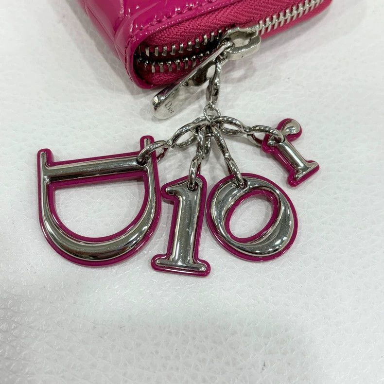 Dior Dior Logo Short Wallet with Keychain-2506 Size ONE SIZE - 2 Thumbnail