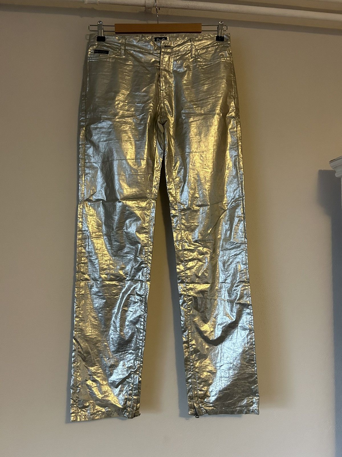 Dolce & Gabbana Silver Jeans Size US 29 - 15 Thumbnail