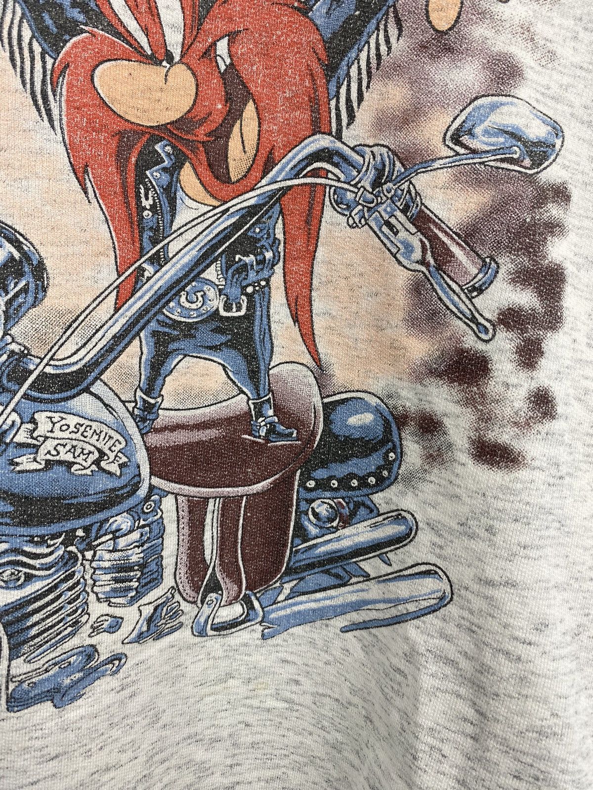Harley Davidson Vintage 80s Yosemite Sam Choppers Sweatshirt Harley Davidson Size US L / EU 52-54 / 3 - 6 Thumbnail
