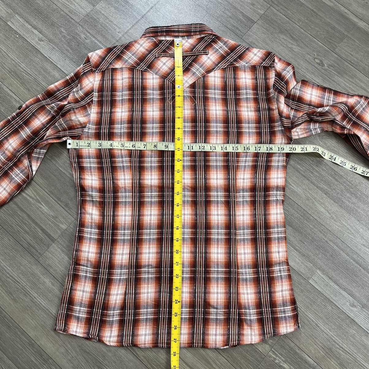 Tornado Mart 2000s Tornado Mart Japan Plaid Pattern Button Up Shirt Size US M / EU 48-50 / 2 - 15 Thumbnail