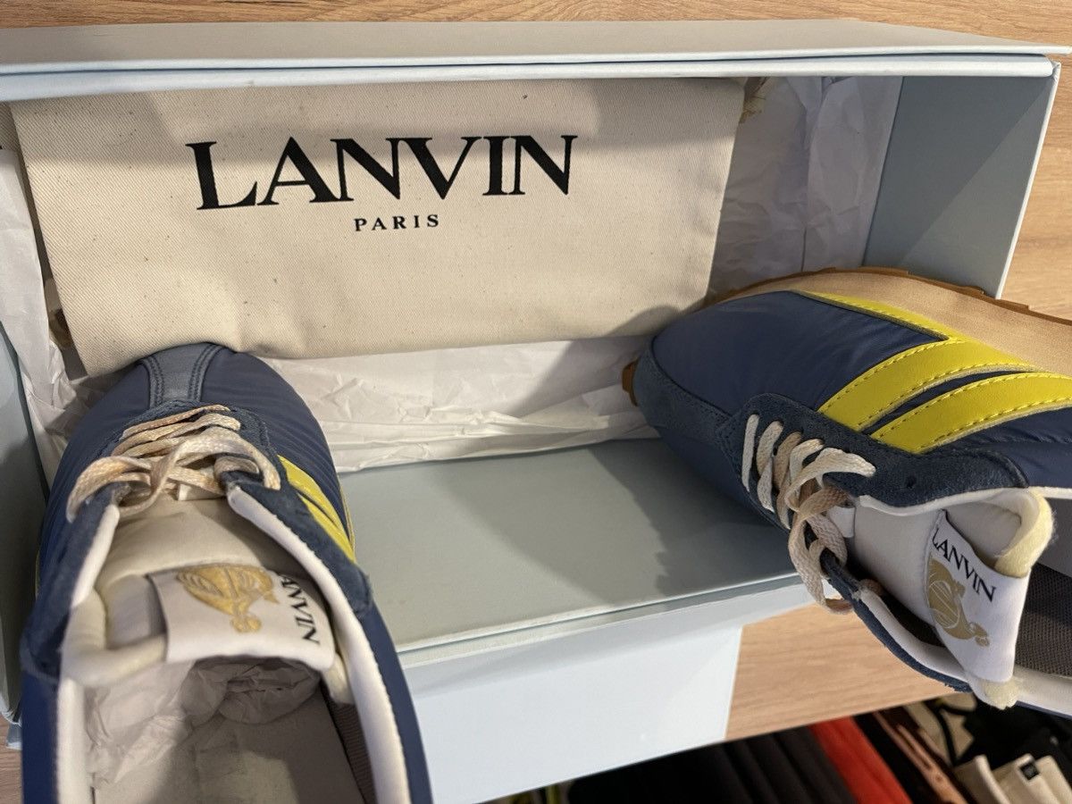 Lanvin LANVIN BUMPER SNEAKERS US 9 UK 8 EURO 42 BLUE/YELLOW Size US 9 / EU 42 - 5 Thumbnail