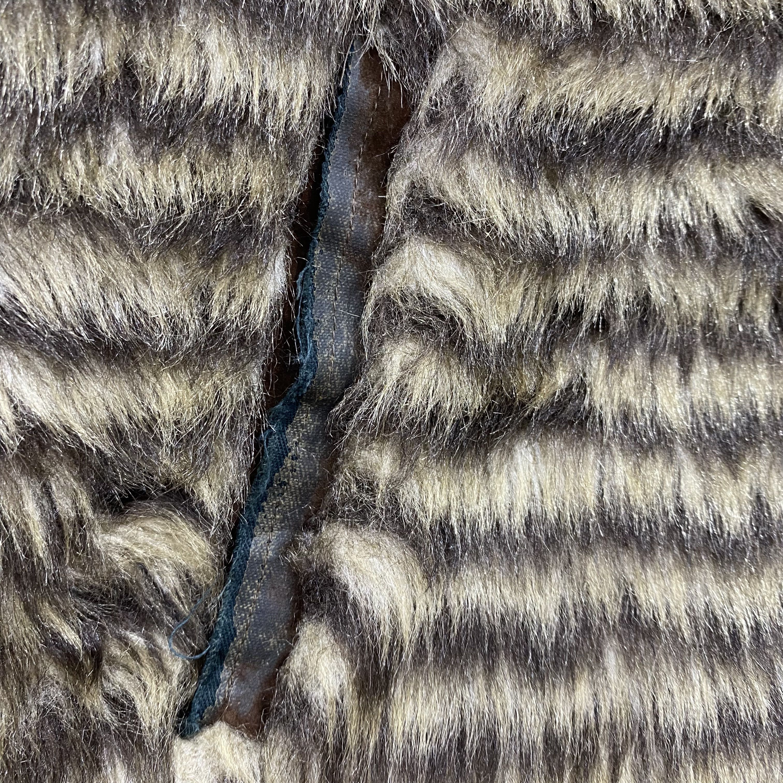 Issey Miyake Vintage 90s RIVER JAC Faux Fur Tiger Striped Jacket-J530 Size US M / EU 48-50 / 2 - 17 Thumbnail