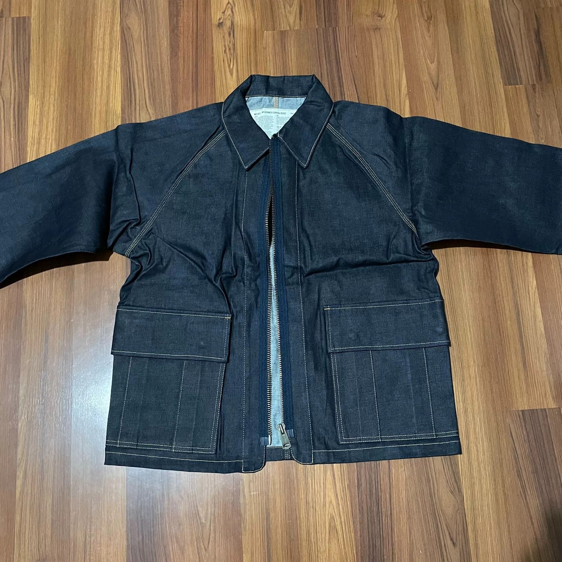 Madness MADNESS 20SS 20AW Japanese Denim Jacket Size US S / EU 44-46 / 1 - 1 Thumbnail