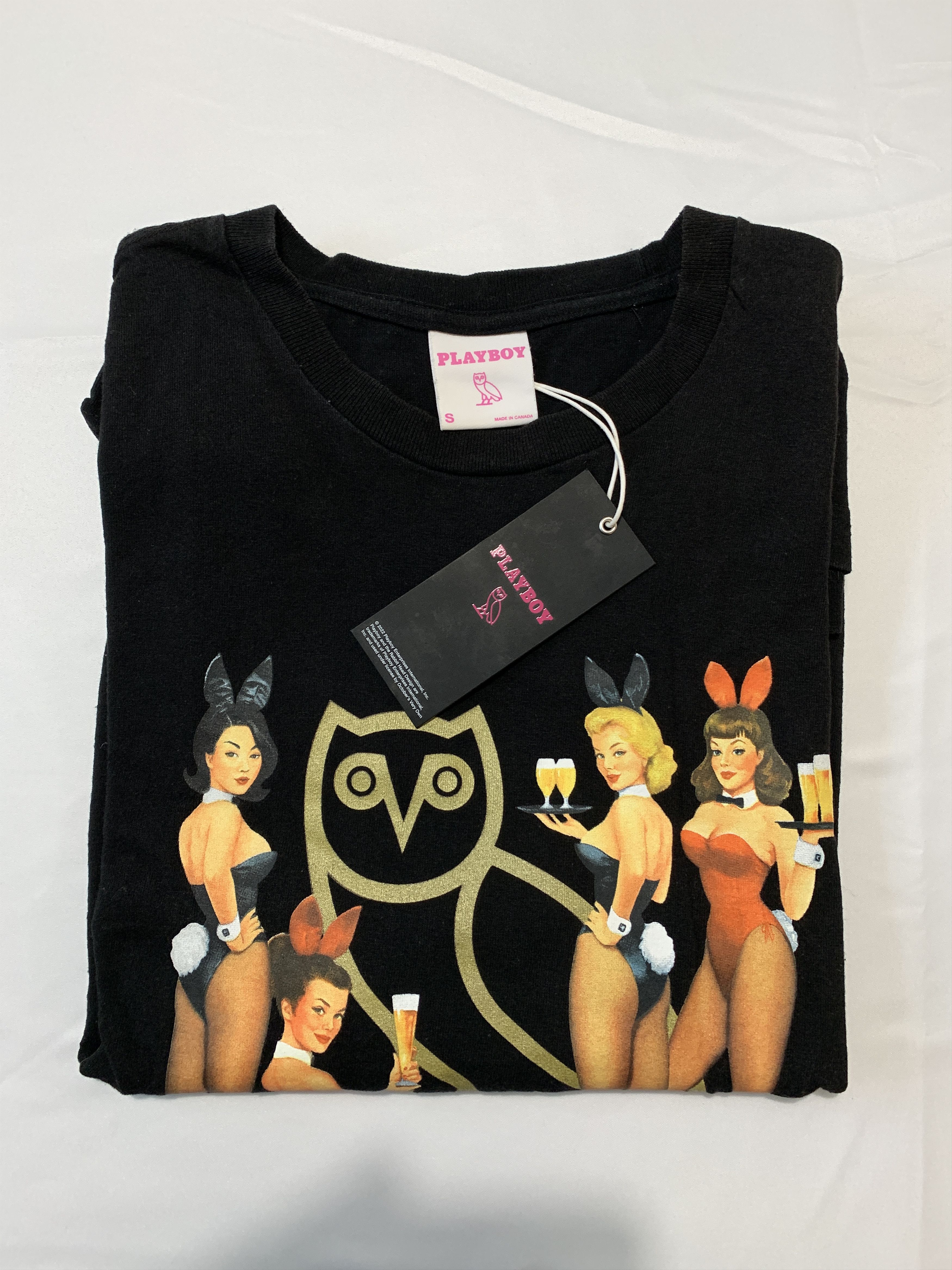 Drake OVO X PLAYBOY OG BUNNY T-SHIRT - Medium Size US S / EU 44-46 / 1 - 9 Thumbnail