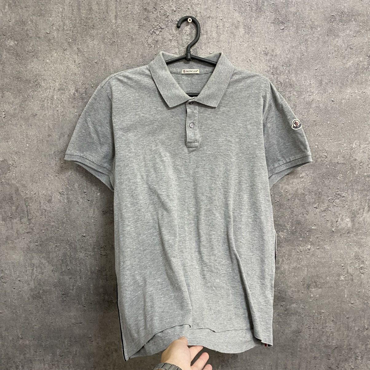 Moncler Moncler Polo T-Shirt Size US L / EU 52-54 / 3 - 2 Thumbnail