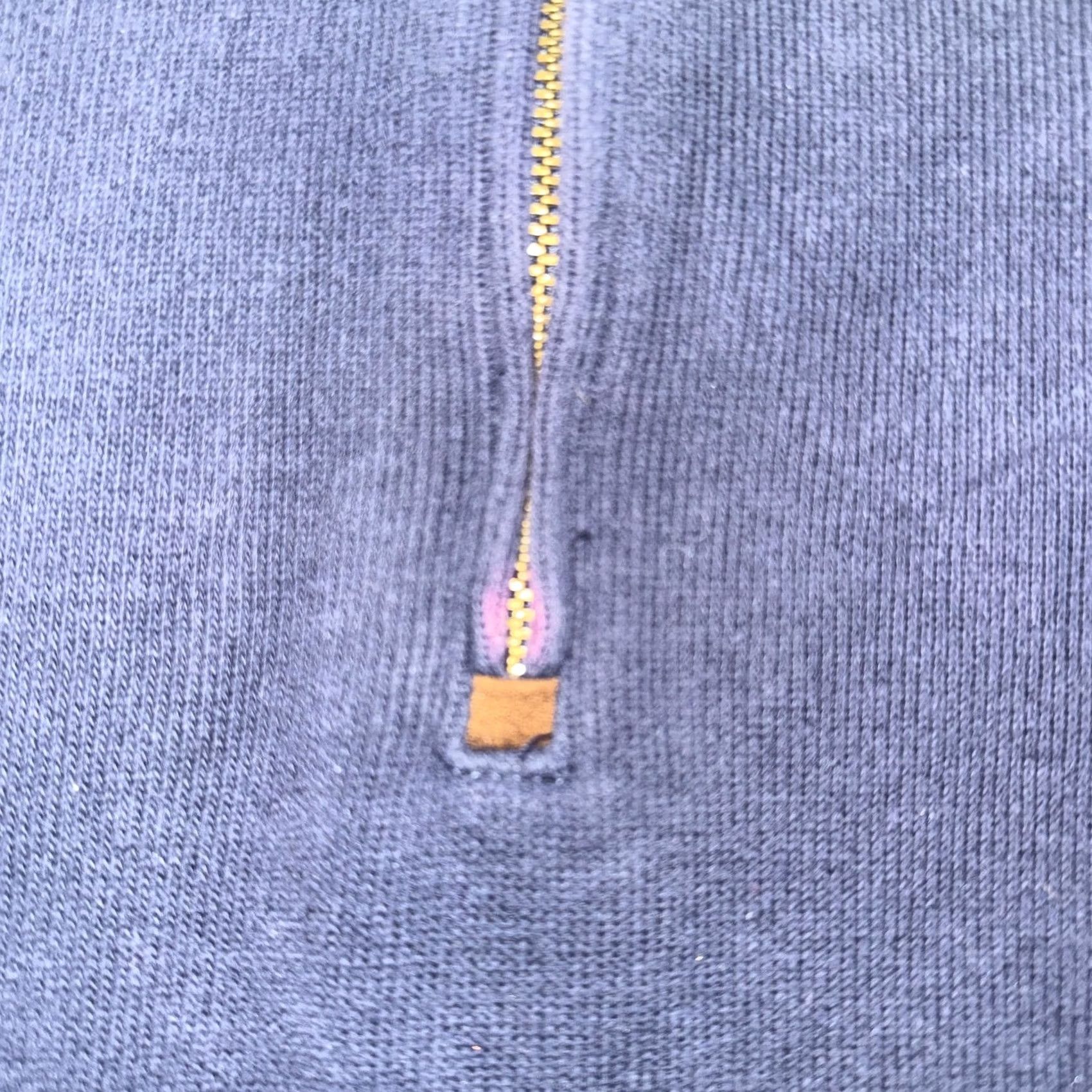 Polo Ralph Lauren Polo Ralph Lauren Sweater Mens M Blue 1/4 Zip Mock Neck Cotton Pony Logo Size US M / EU 48-50 / 2 - 6 Thumbnail
