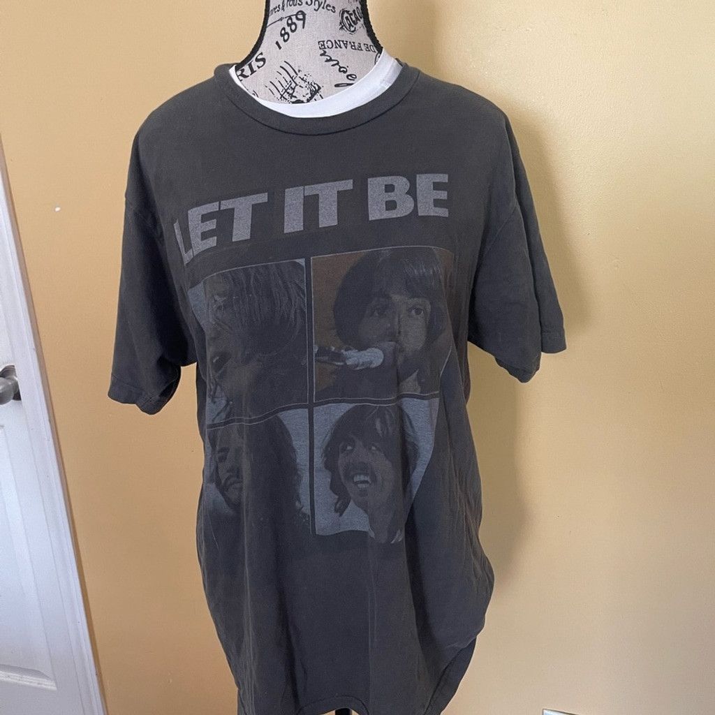 Other The Beatles 2005 Gray 'Let It Be T-Shirt fits like a size XL Size US XL / EU 56 / 4 - 3 Thumbnail