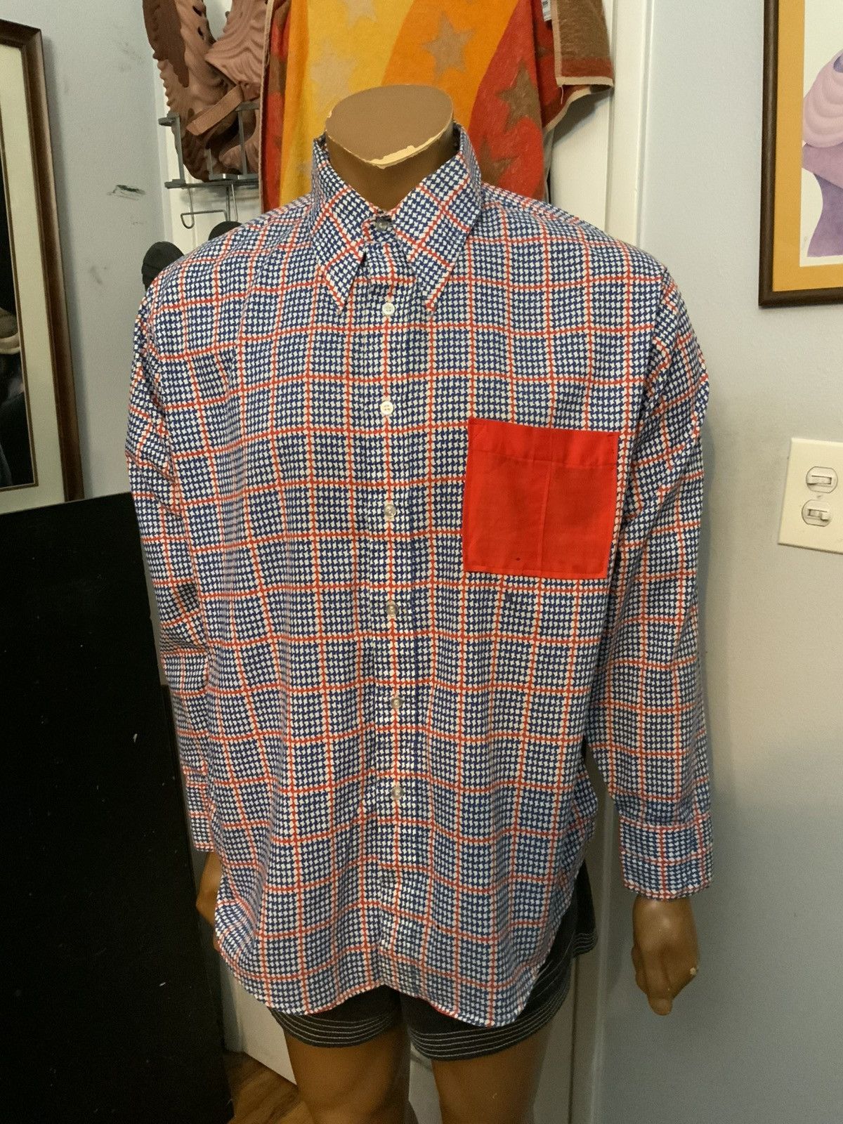 Puritan Vintage 60s Puritan Citation Club Rockabilly Button Shirt Size US XL / EU 56 / 4 - 10 Thumbnail