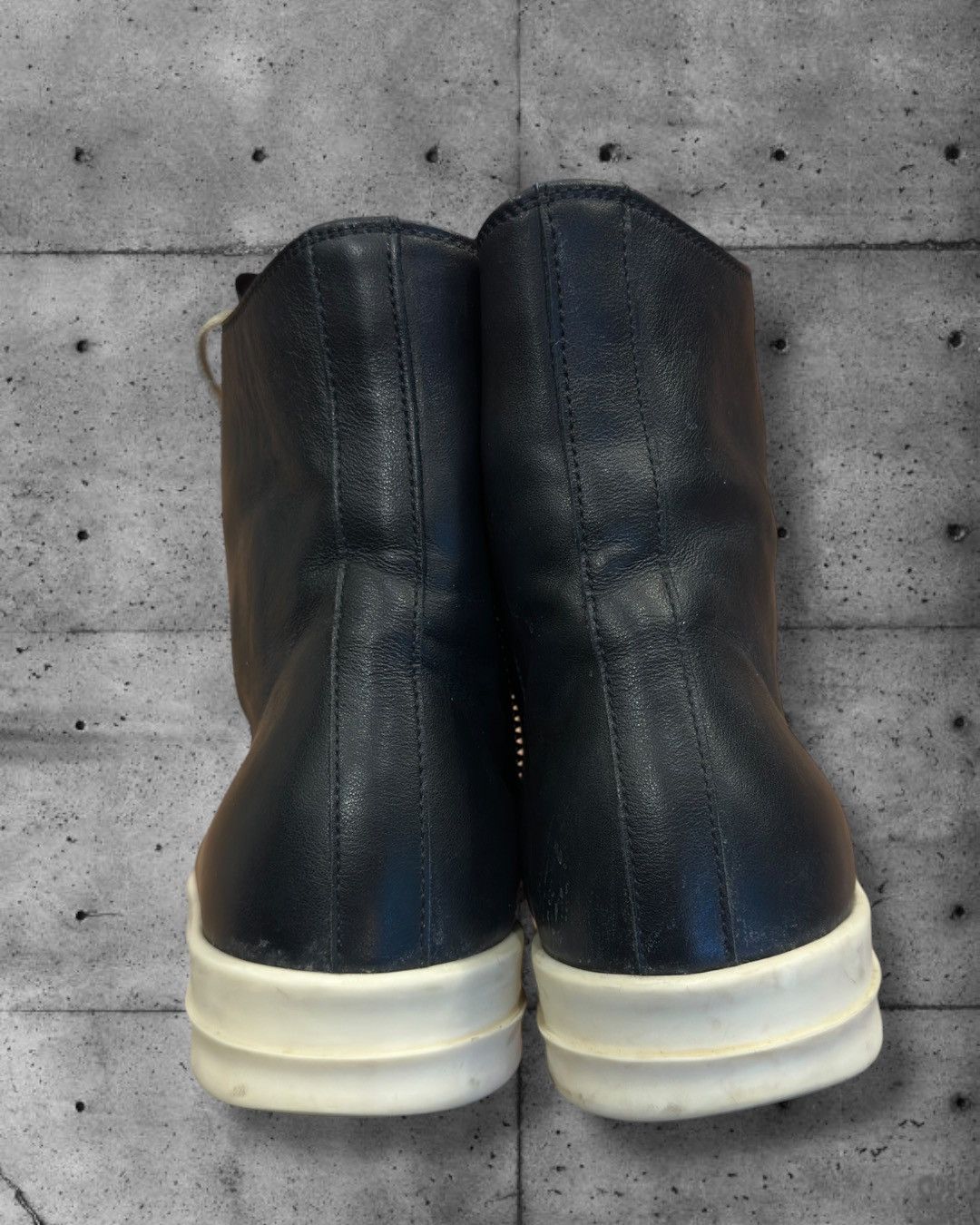 Rick Owens Rick Owens Ramones Sneakers Black Milk first line 38 Size US 5.5 / EU 38 - 9 Thumbnail