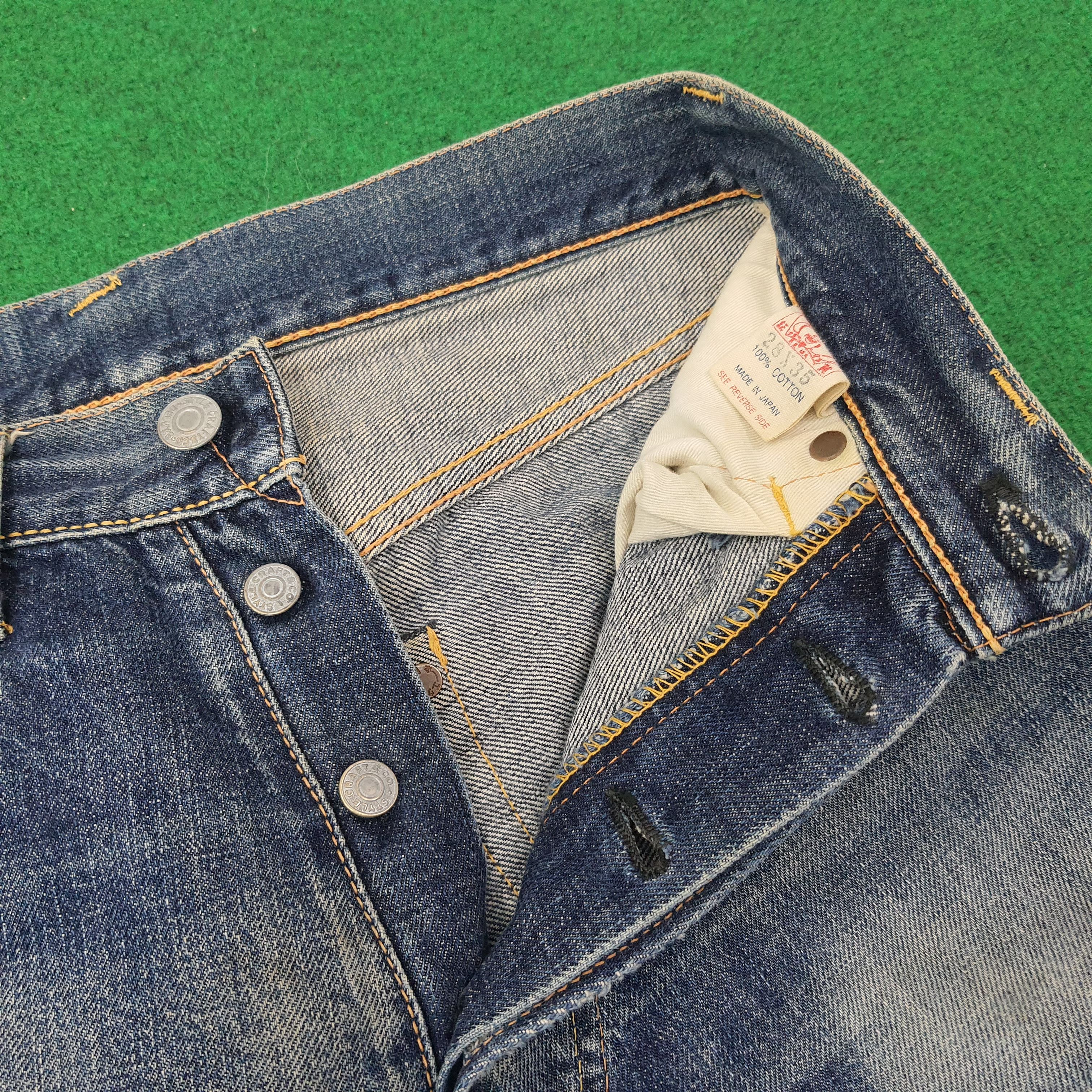 Evisu Vintage Evisu Japan Selvedge Custom Daicock C258N29 Size US 26 / EU 42 - 7 Thumbnail
