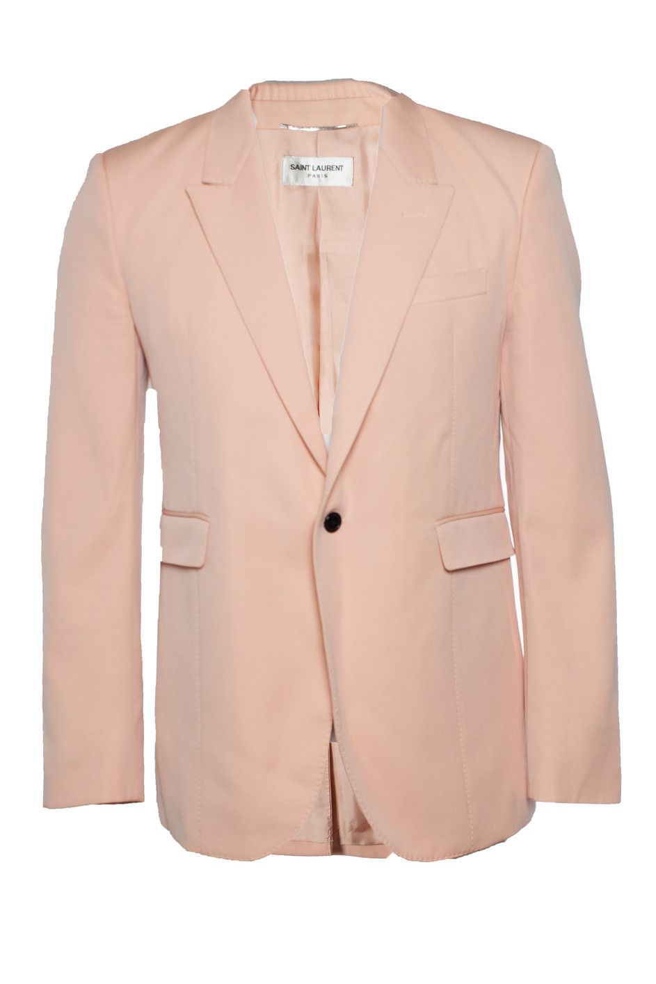 Saint Laurent Paris Saint Laurent, 2018 light pink blazer Size 50R - 1 Thumbnail