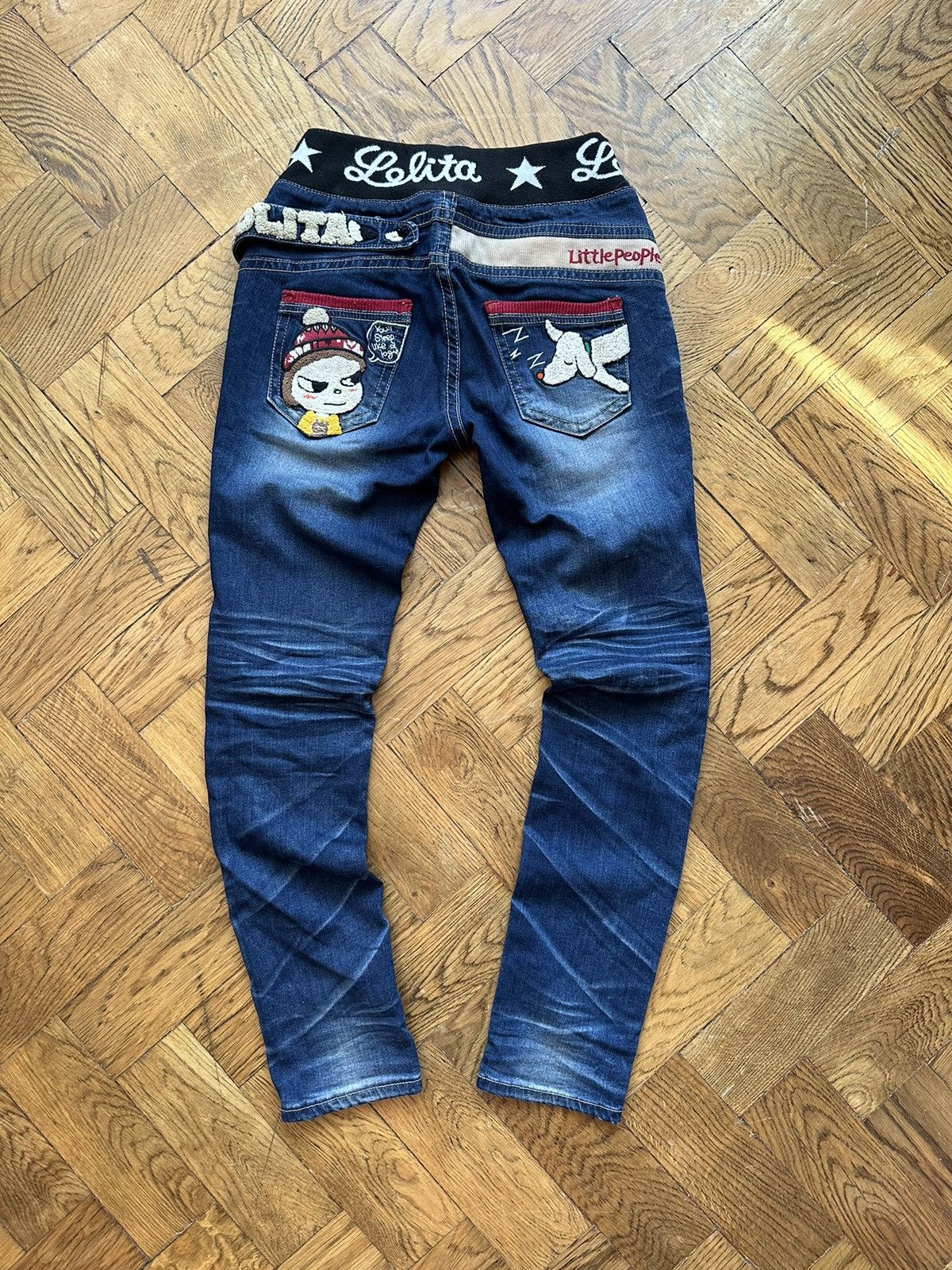Japanese Brand Yoshitomo Nara Lolita Made in Korea Designer Jeans Size US 32 / EU 48 - 2 Thumbnail