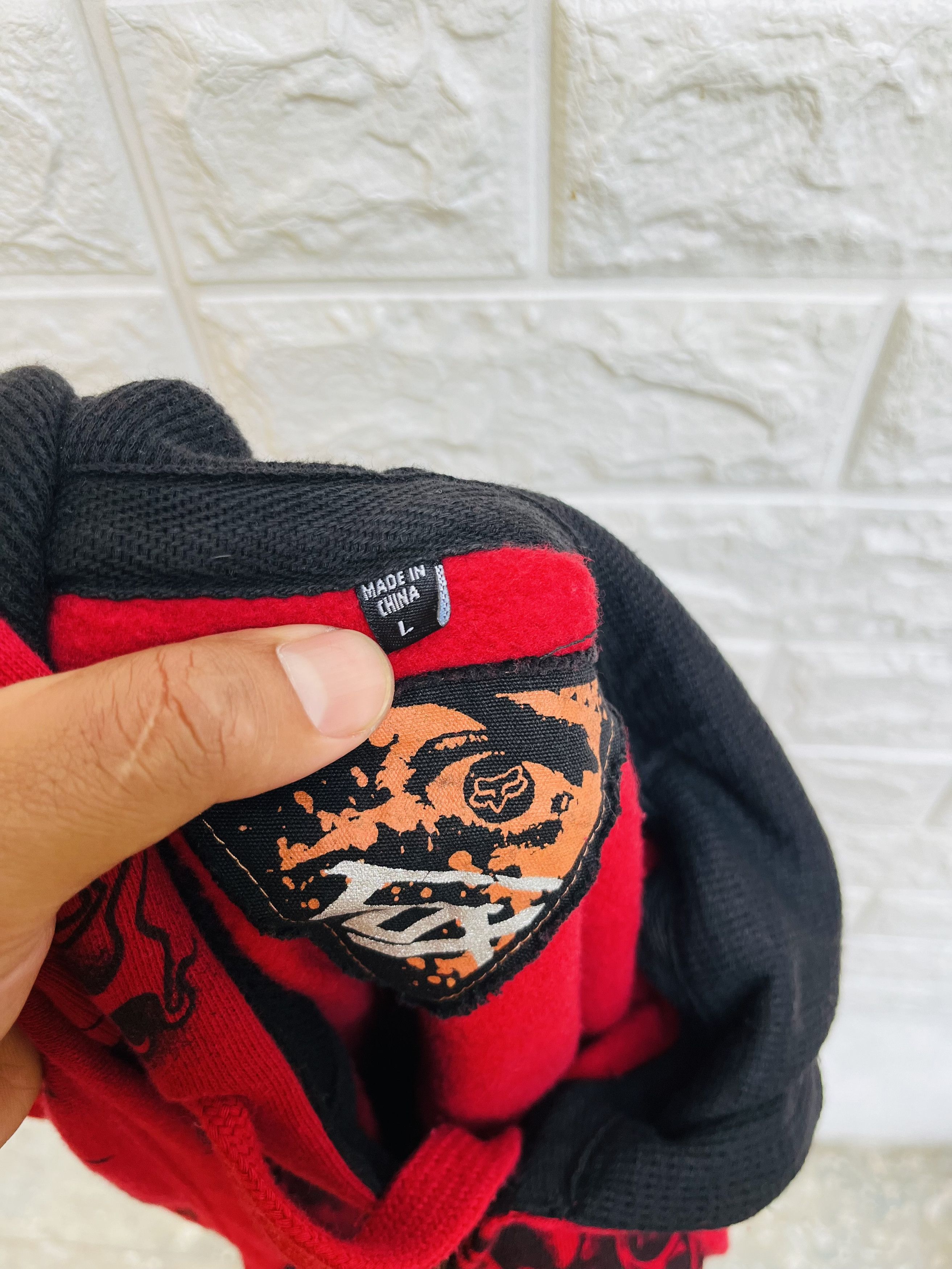 Fox Racing Vintage Fox Racing Motorcycle Japanese Designe Fashion Style Size US L / EU 52-54 / 3 - 19 Thumbnail
