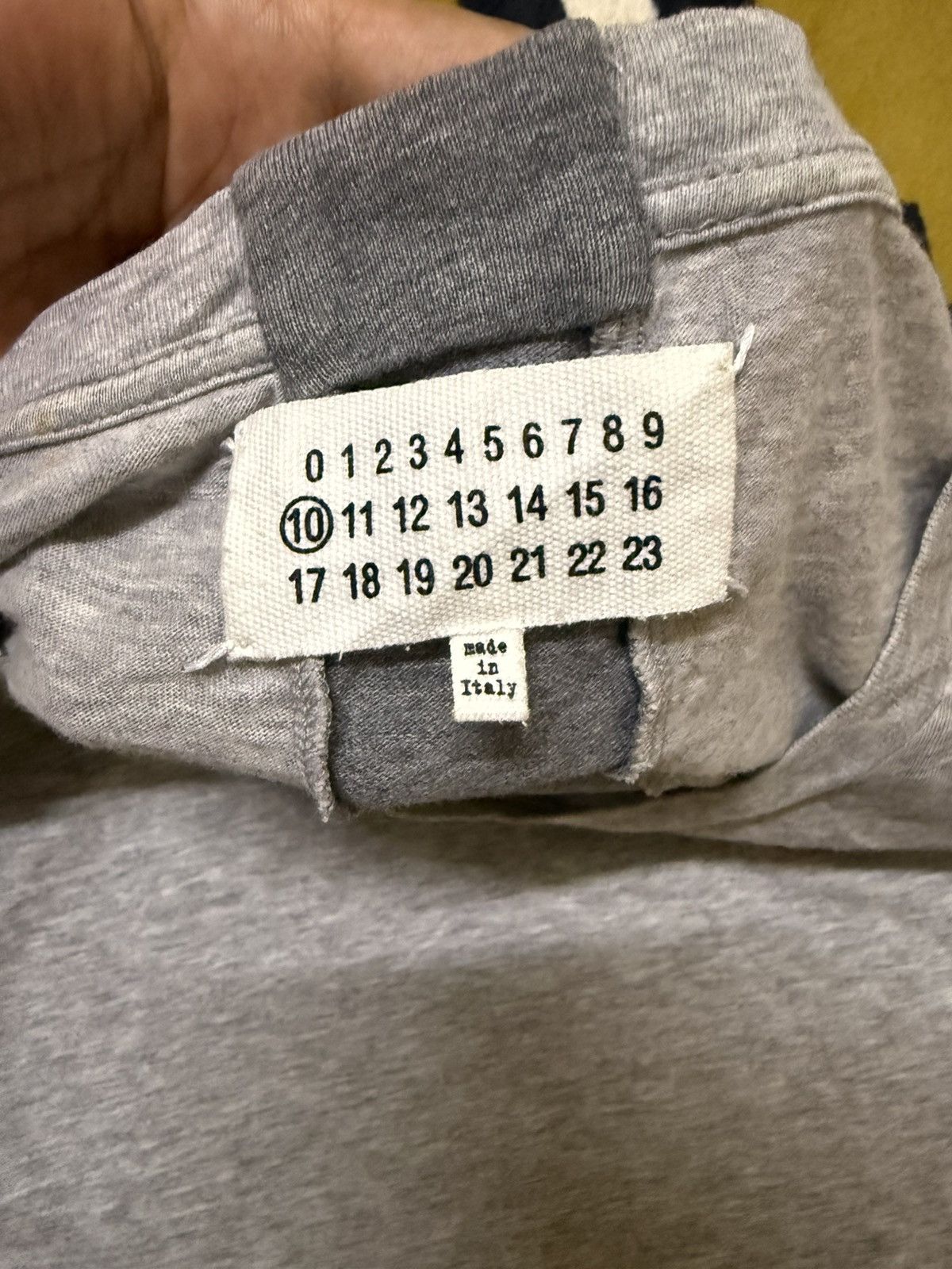 Maison Margiela ❌Last Drop❌Maison Margiela Line 10 Tshirt L/S Size US S / EU 44-46 / 1 - 6 Thumbnail