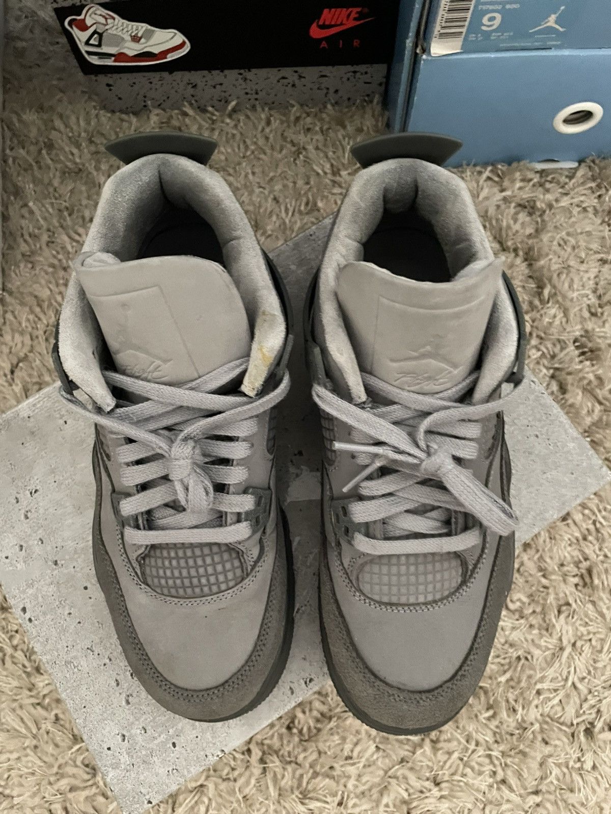 Jordan Brand Jordan 4 Wet Cement Size US 6.5 / EU 39-40 - 5 Thumbnail