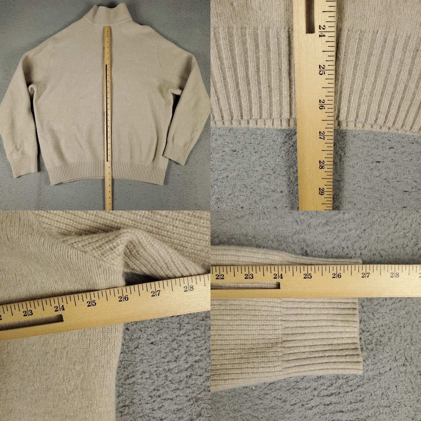 Paul & Shark VINTAGE Paul & Shark Sweater Men 2XL Wool Pullover 1/4 Zip Casual Fall Winter Size US XXL / EU 58 / 5 - 8 Thumbnail