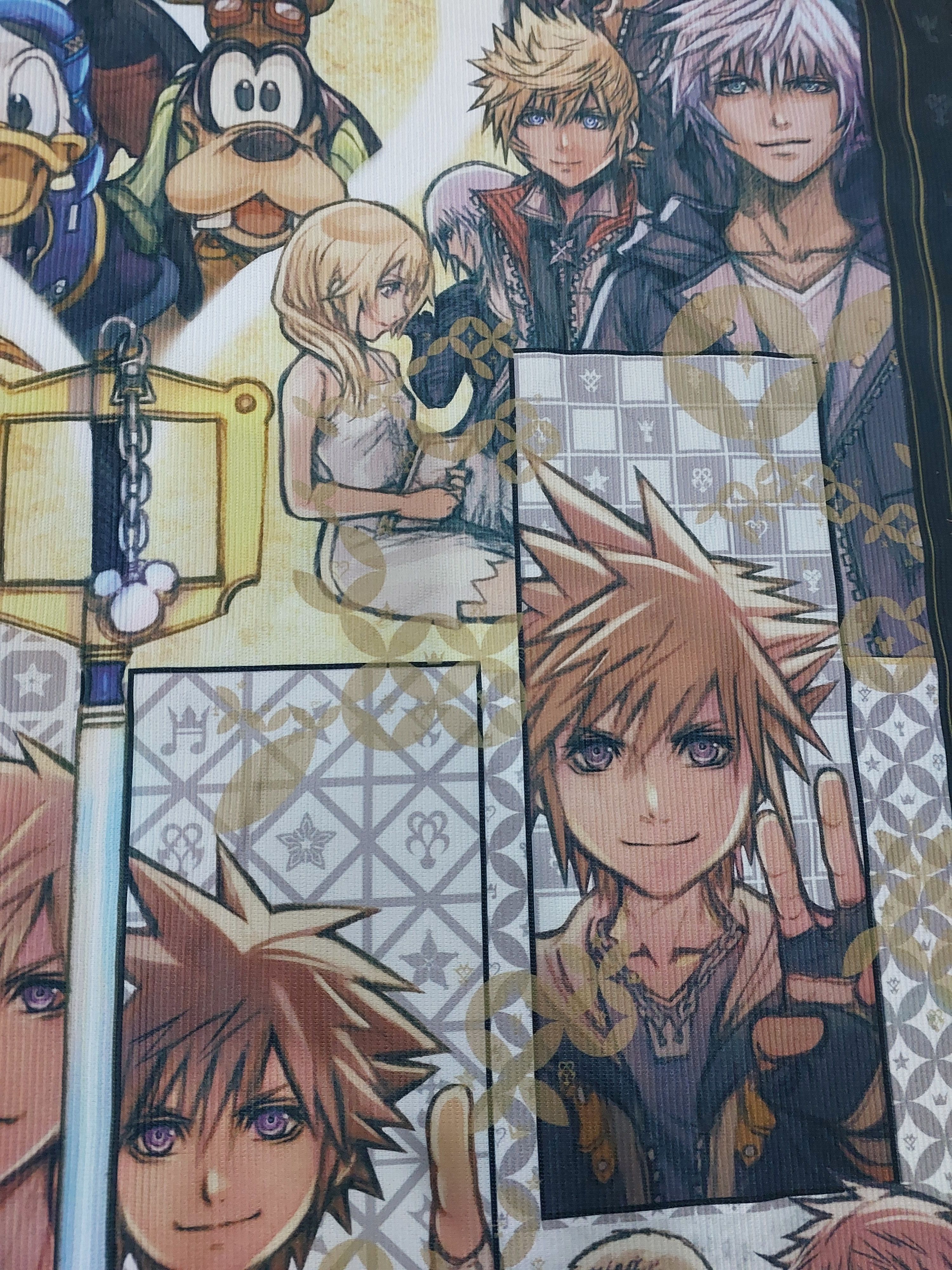 Disney × Playstation × Vintage KINGDOM HEARTS DISPLAY TOWEL Size ONE SIZE - 6 Thumbnail