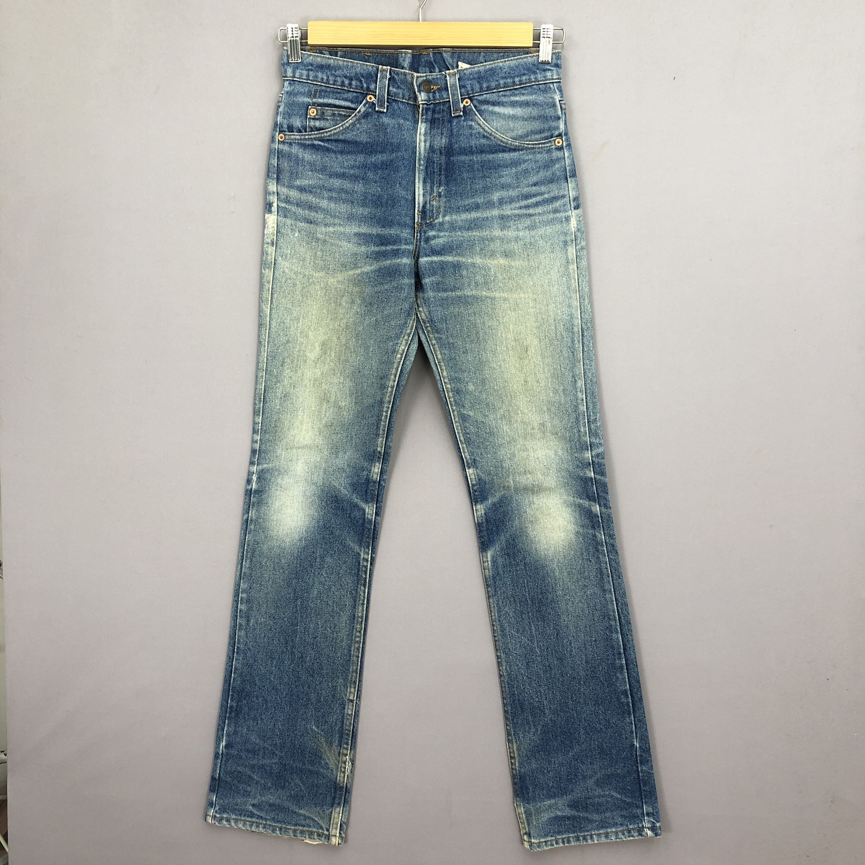 Levi's × Vintage Vintage Levis 517 Faded Jeans Levi's Flare Bell Bottom Denim Size 28" / US 6 / IT 42 - 1 Thumbnail