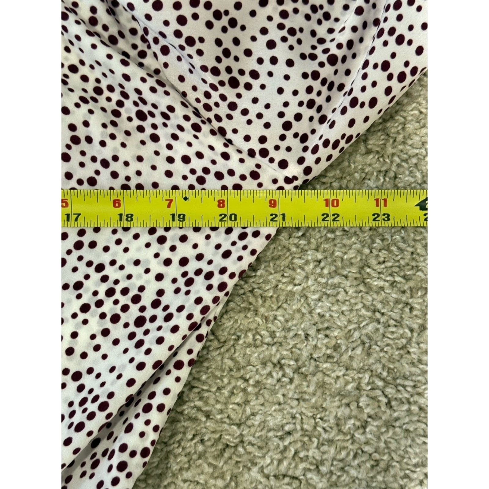 MISA Los Angeles VINTAGE Misa Los Angeles Nehda Dress White Purple Polka Dot Mini Women's Medium USA Made Dress Size M / US 6-8 / IT 42-44 - 4 Thumbnail