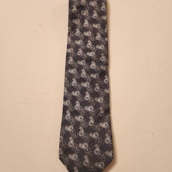 Ermenegildo Zegna Ermenegildo Zegna men's new 100%silk tie 3 1/2" X 59 1/2" Size ONE SIZE - 2 Thumbnail