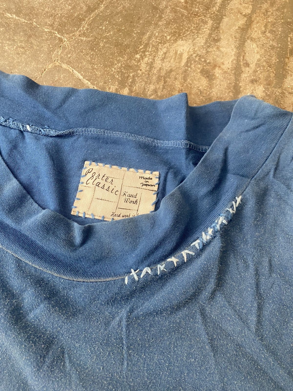 Porter Classic Porter Classic Oversize Boro Pocket Tee Kapital 45rpm Visvim Size US M / EU 48-50 / 2 - 2 Thumbnail
