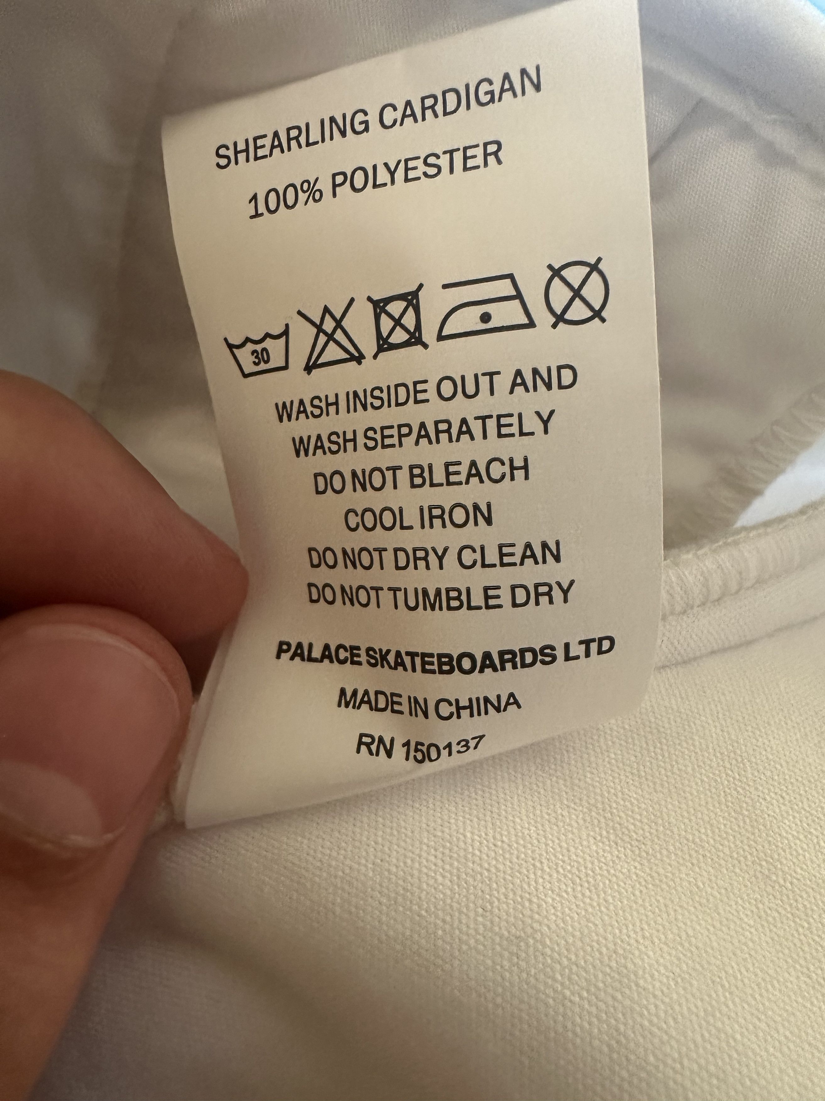 Palace Palace Shearling Cardigan Size US M / EU 48-50 / 2 - 5 Thumbnail