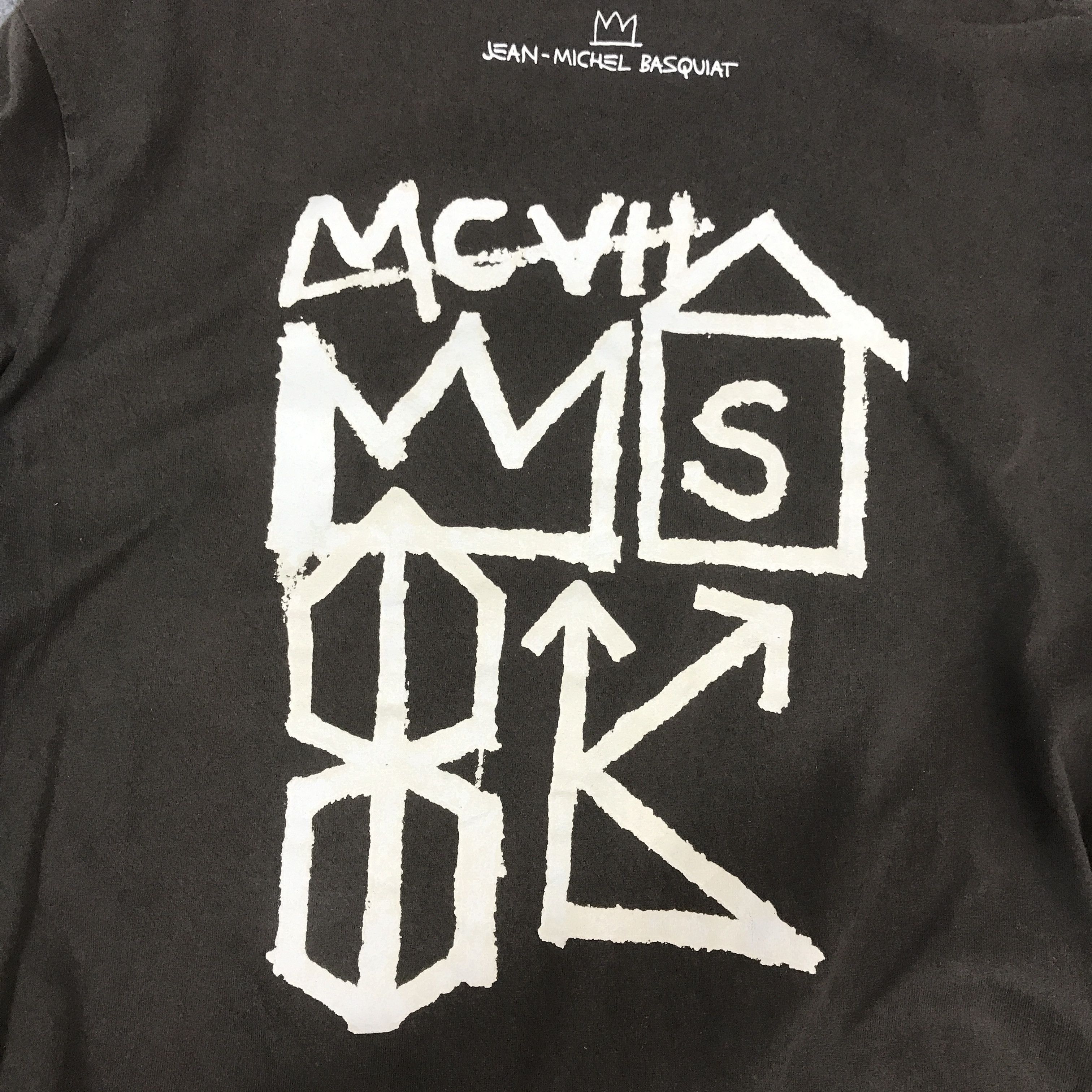 Jean-Michel Basquiat jean-michel basquiat design Cropped style t-shirt Size US XL / EU 56 / 4 - 10 Thumbnail