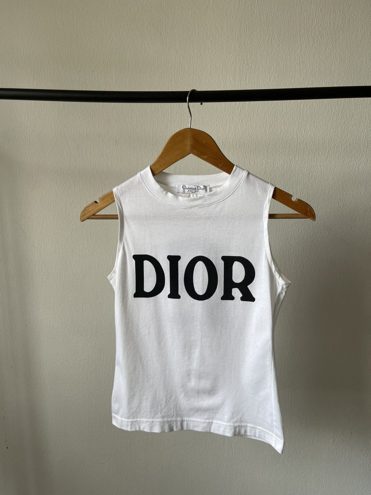 Dior 2001 Most Rare ' Dior 2 'John Galliano Tank Top Size XS / US 0-2 / IT 36-38 - 4 Thumbnail