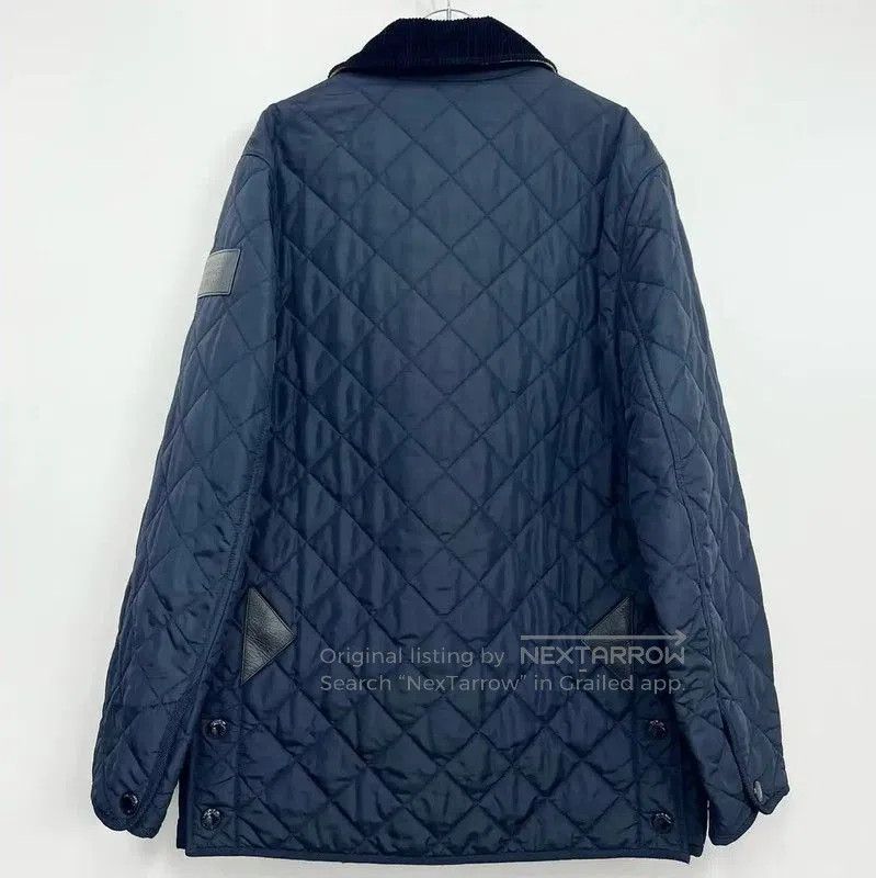 Burberry Burberry Women's Blue Cotton Jacket. Size M / US 6-8 / IT 42-44 - 2 Thumbnail