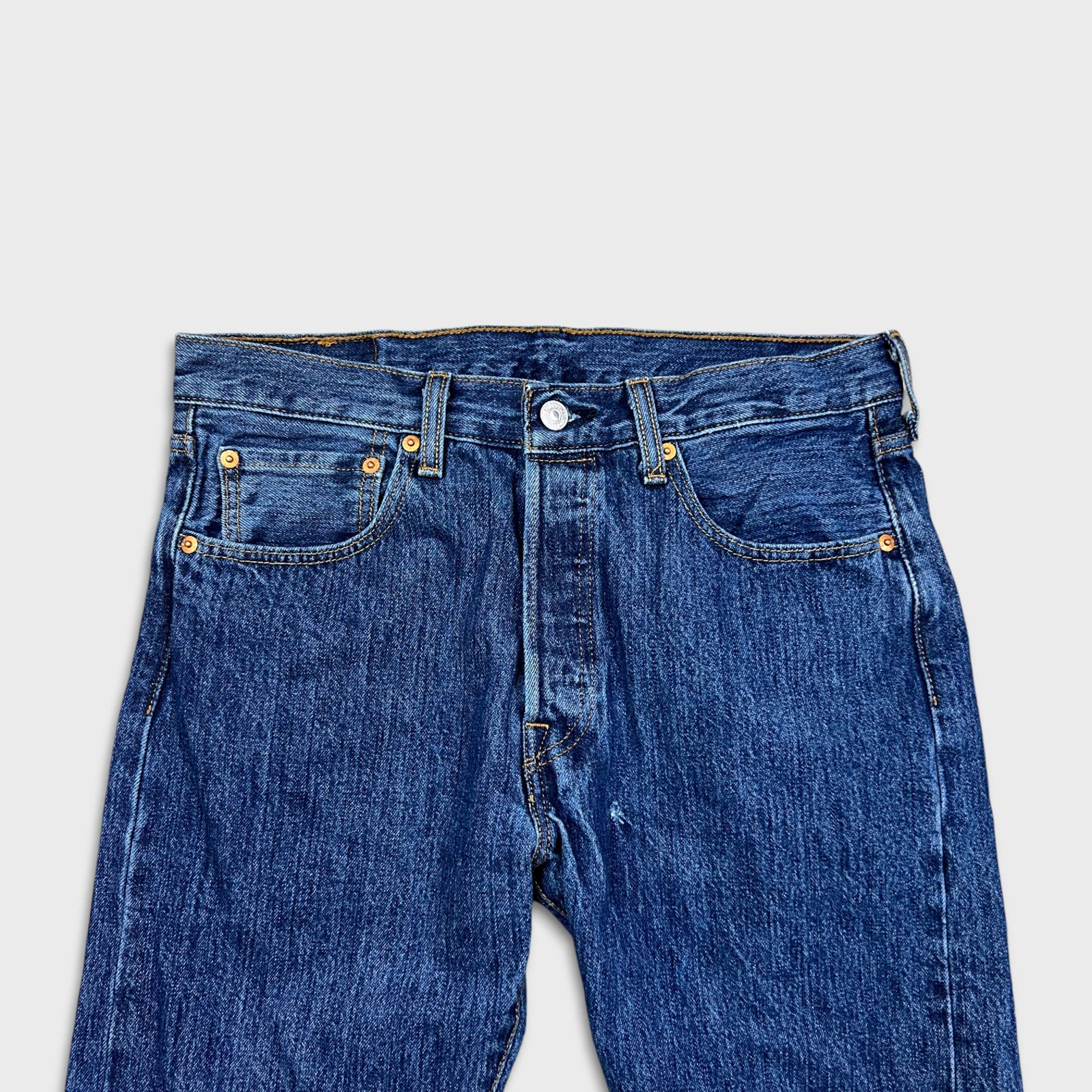 Levi's × Vintage Levi's 501 Jeans 32x32 Original Fit Straight Denim Pants Size US 32 / EU 48 - 2 Thumbnail