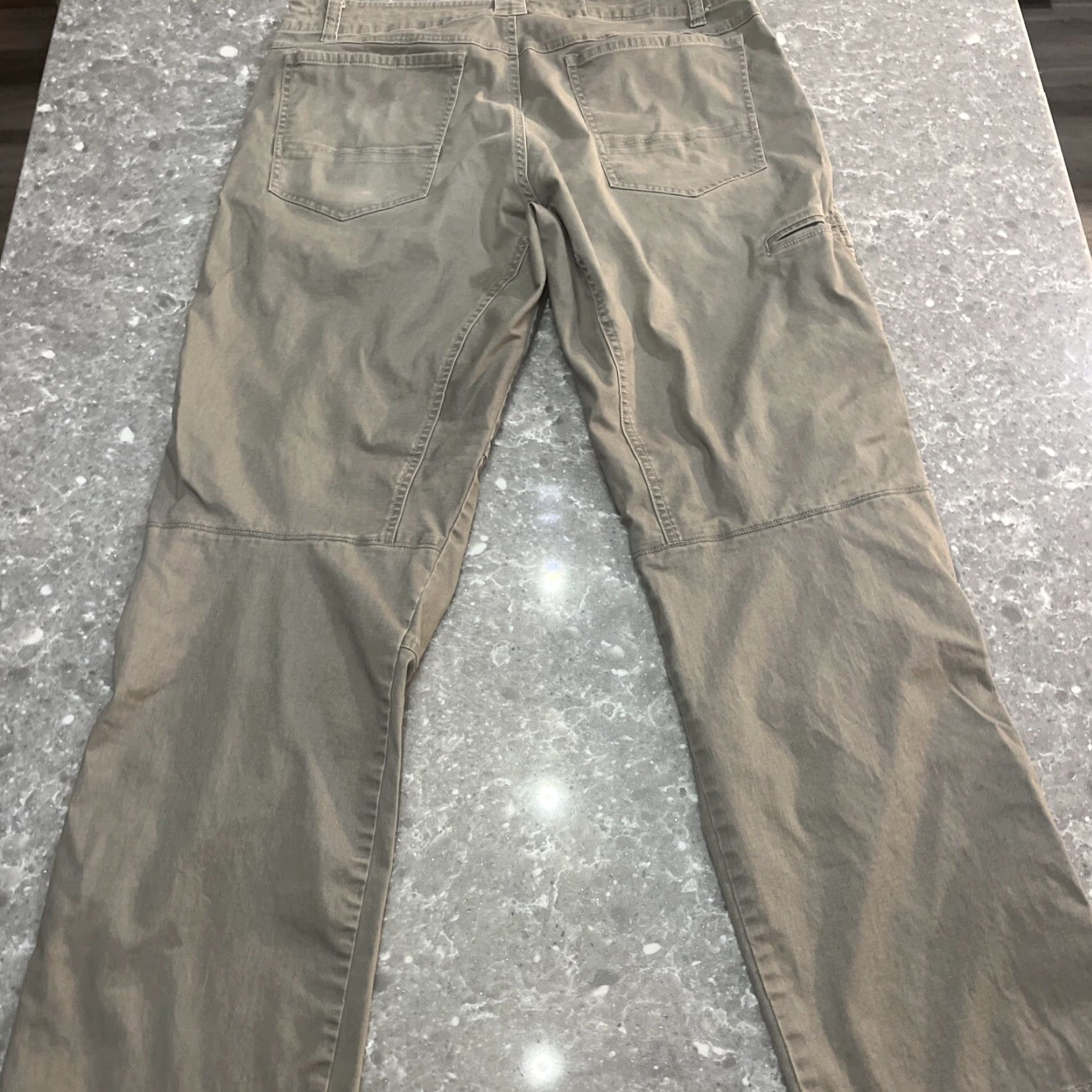 Vintage VINTAGE Kuhl Cargo Pants Men Brown 36x30 Crag Series Patina Dye Pockets Regular MENS Size US 36 / EU 52 - 5 Thumbnail