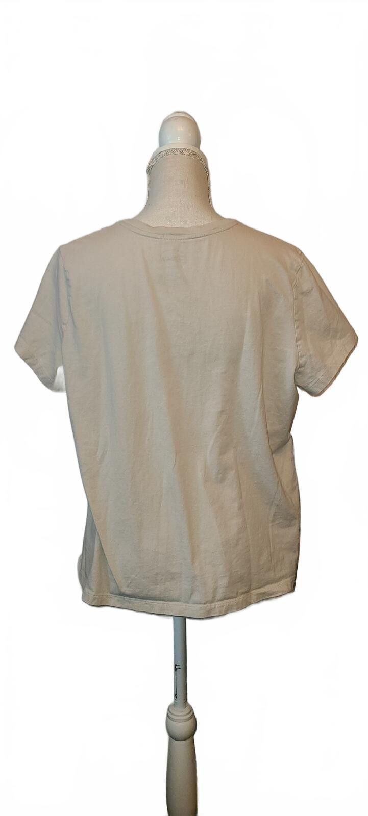 Disney Disney XL Beige Mickey Mouse Graphic T-Shirt Size ONE SIZE - 2 Thumbnail