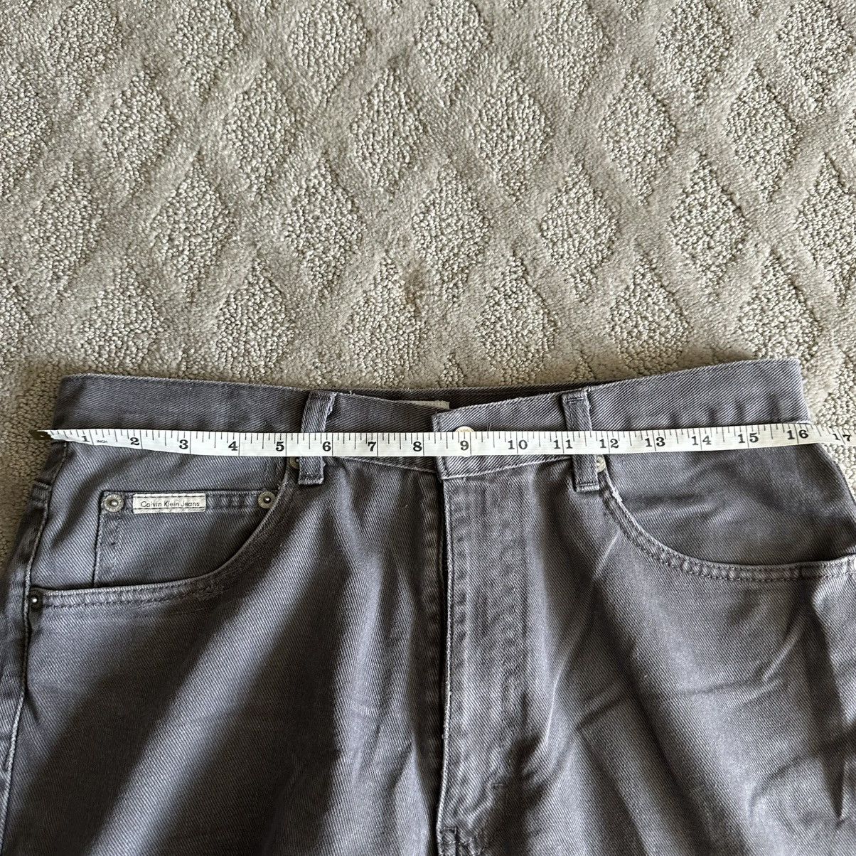 Calvin Klein × Vintage Vintage 90s Calvin Klein Denim Size US 33 - 7 Thumbnail