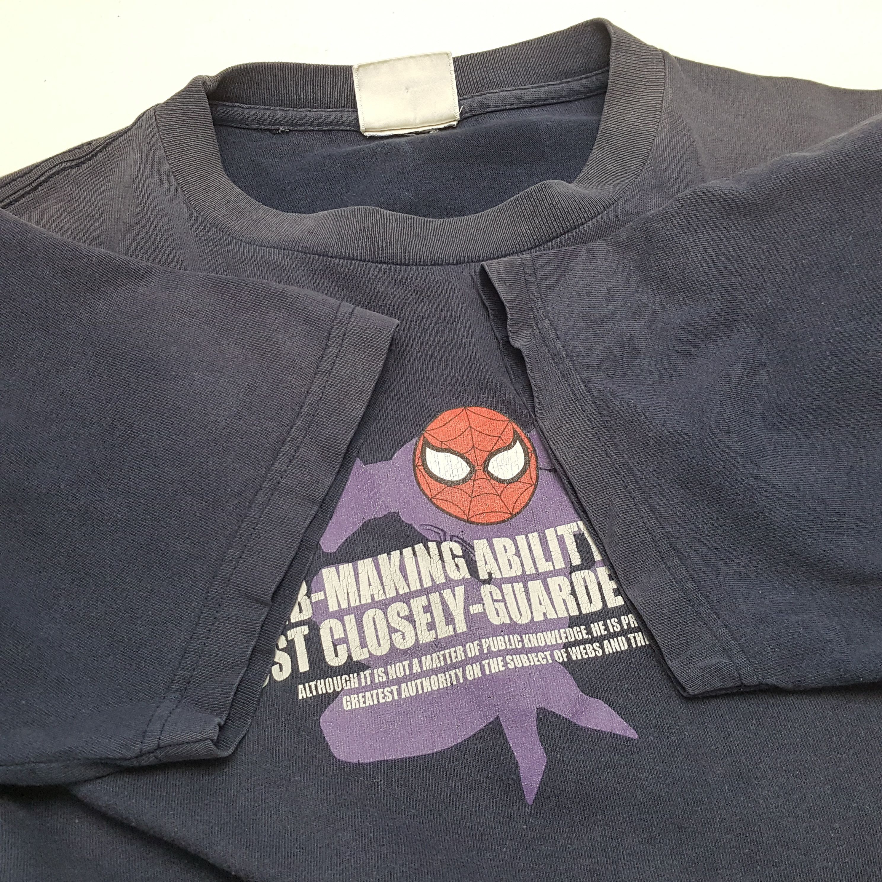 Marvel Comics × Universal Studios × Vintage Vintage SPIDER MAN MARVEL American Comic Movie T-Shirts Size US L / EU 52-54 / 3 - 8 Thumbnail