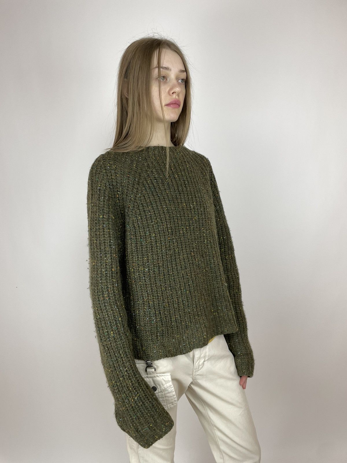 Abercrombie & Fitch Abecrombie Fitch Vintage Wool Sweater Relaxed fit Womens Size M / US 6-8 / IT 42-44 - 4 Thumbnail