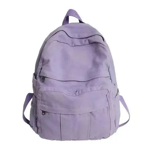 VIBE Unisex Canvas Backpack Size ONE SIZE - 4 Thumbnail