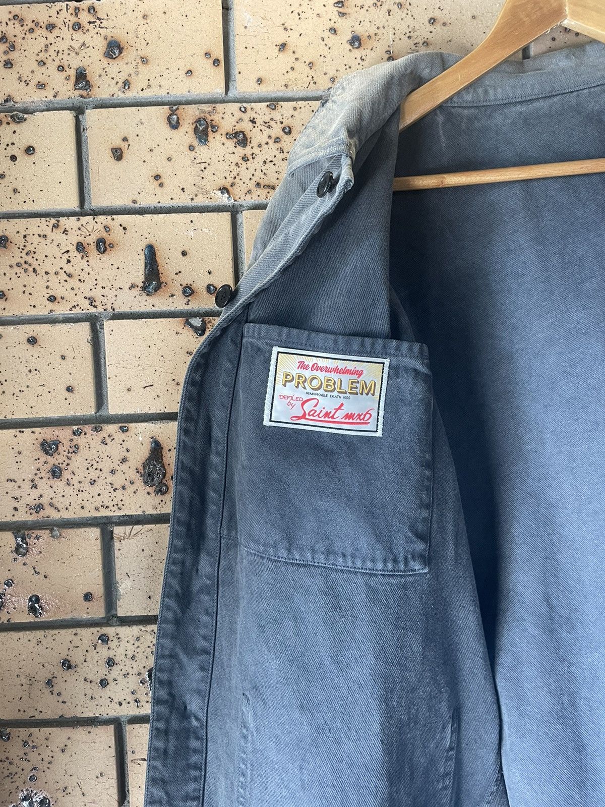 Saint Michael saint michael distressed coverall jacket Size US S / EU 44-46 / 1 - 5 Thumbnail