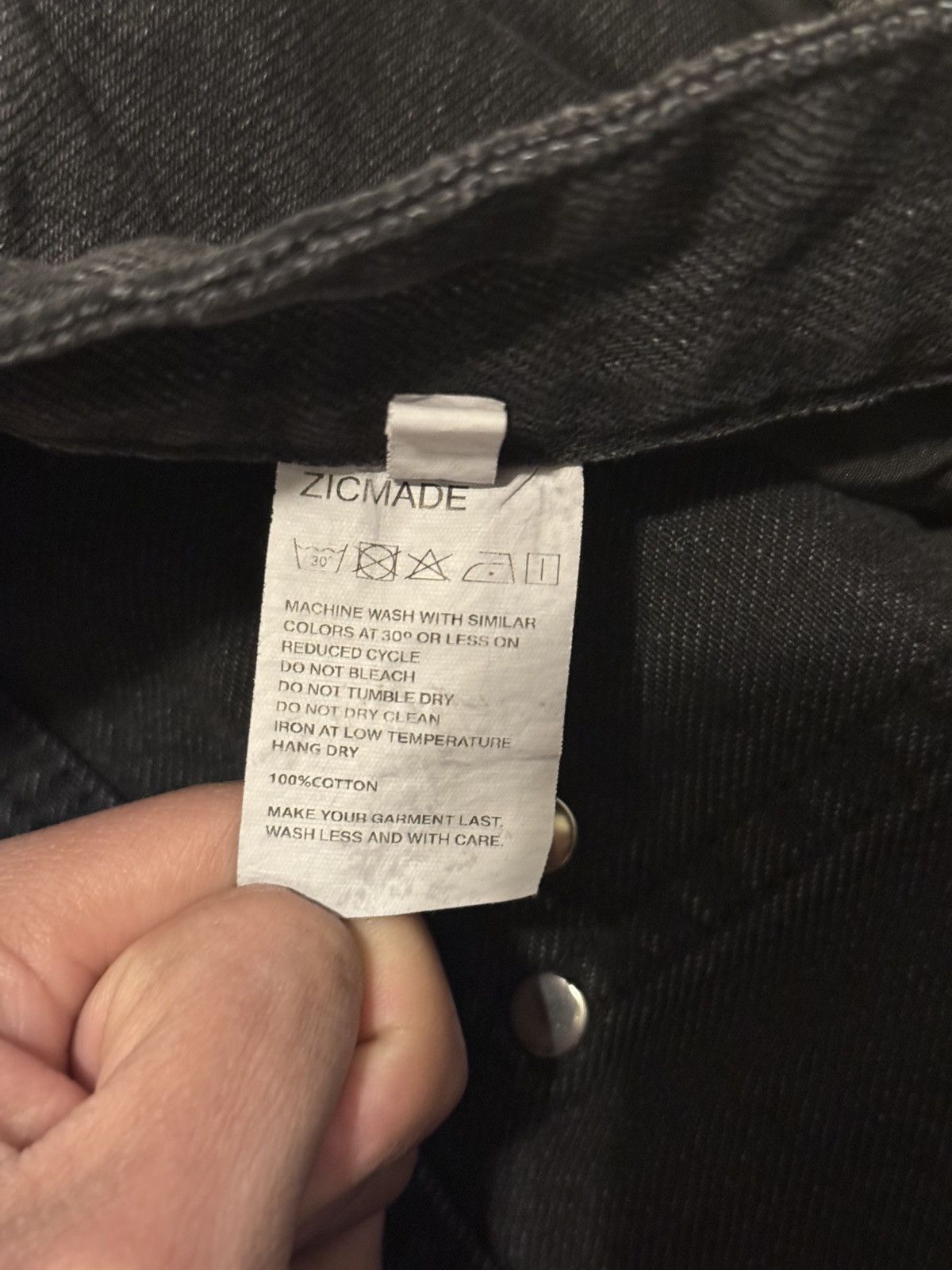Zicmade Zicmade Black Denim Size US 34 / EU 50 - 5 Thumbnail